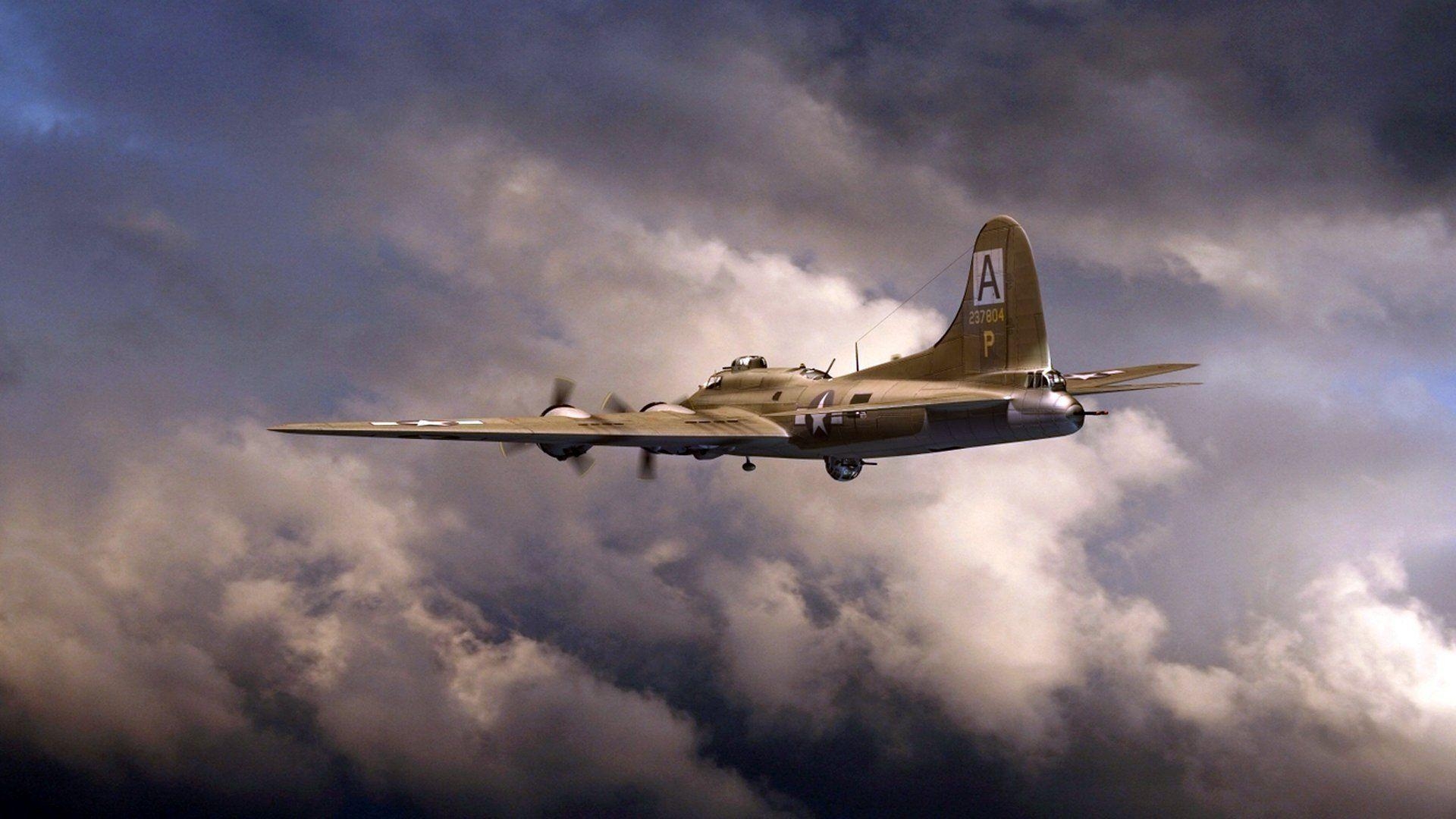 1920x1080 Boeing B 17 Flying Fortress Flying Fortress Art HD Wallpaper, Desktop