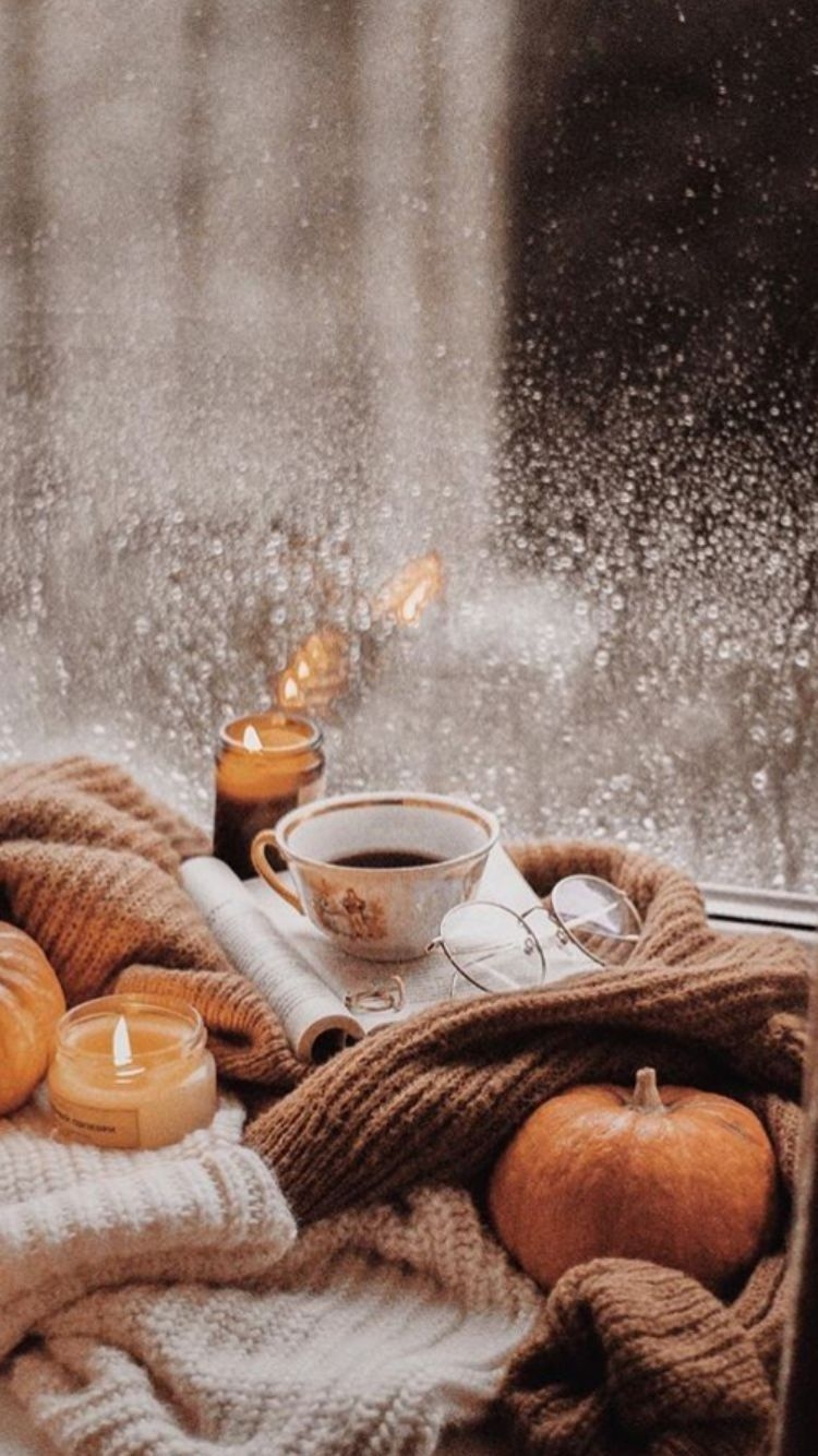 750x1340 Aesthetic Vintage Wallpaper Rain #aesthetic #aestheticallypleasing #chillvibes. Fall wallpaper, Autumn photography, Autumn inspiration, Phone