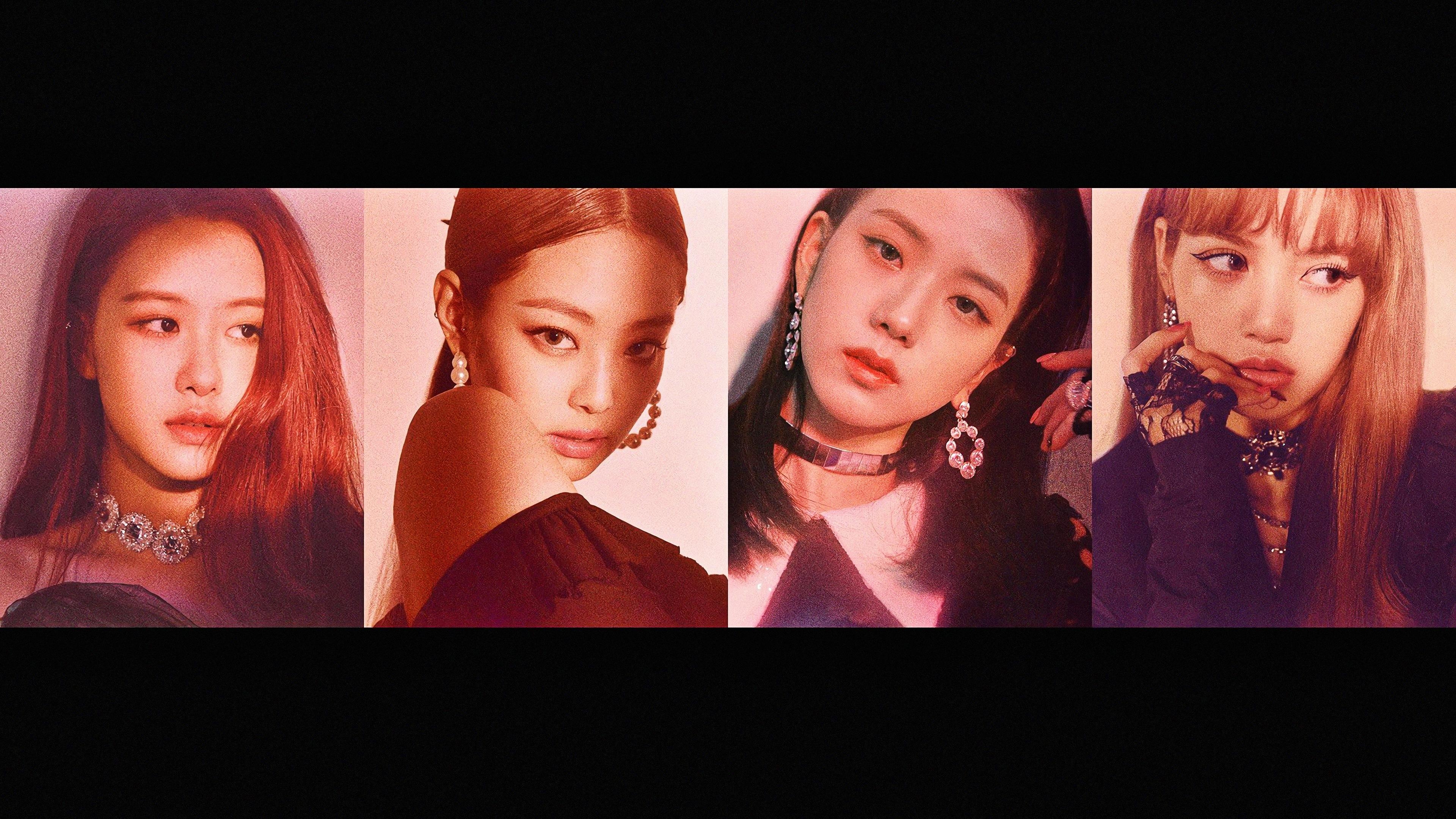 3840x2160 Hd High Resolution Wallpaper Blackpink Lisa Jisoo Jennie, Desktop