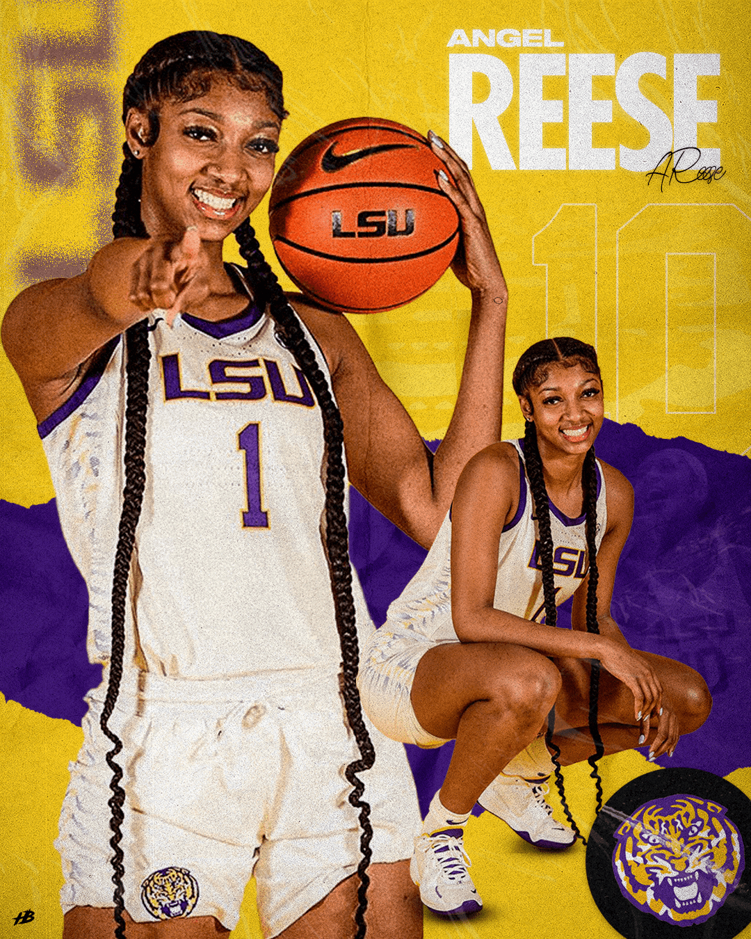 1080x1350 LSU Angel Reese, Phone