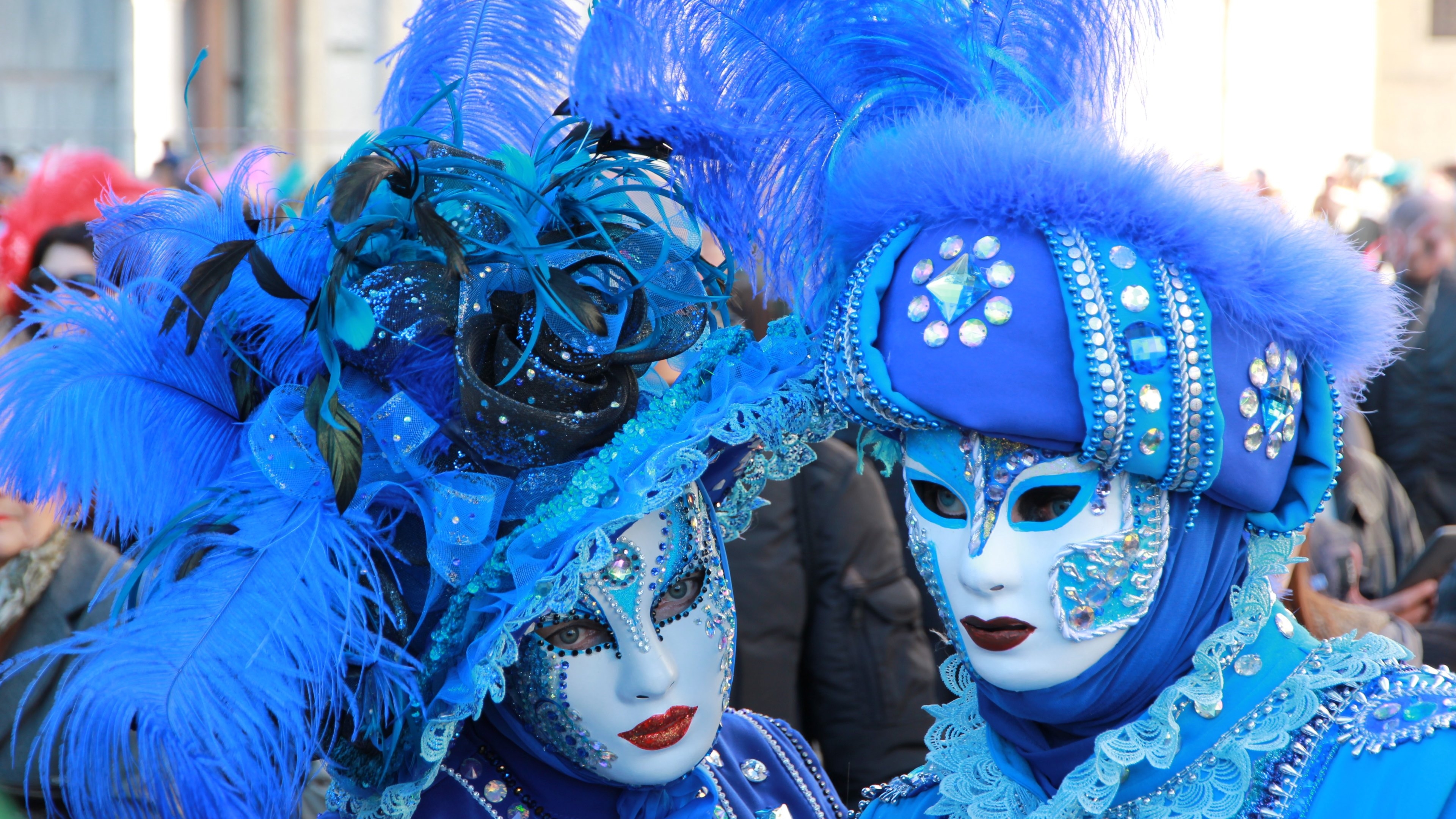 3840x2160 Mask at Venice Carnival 4k Ultra HD Wallpaper. Background Image, Desktop