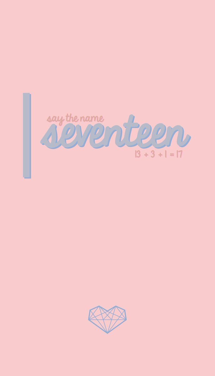 690x1200 MINIMALIST SEVENTEEN PHONE WALLPAPERS, Phone