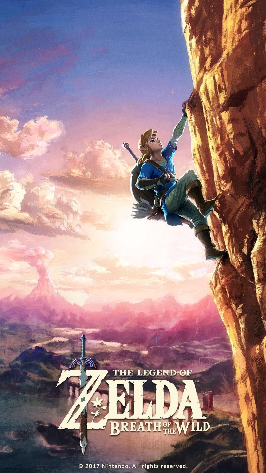 1080x1920 yet another botw phone wallpaper, Breath_of_the_Wild, Phone