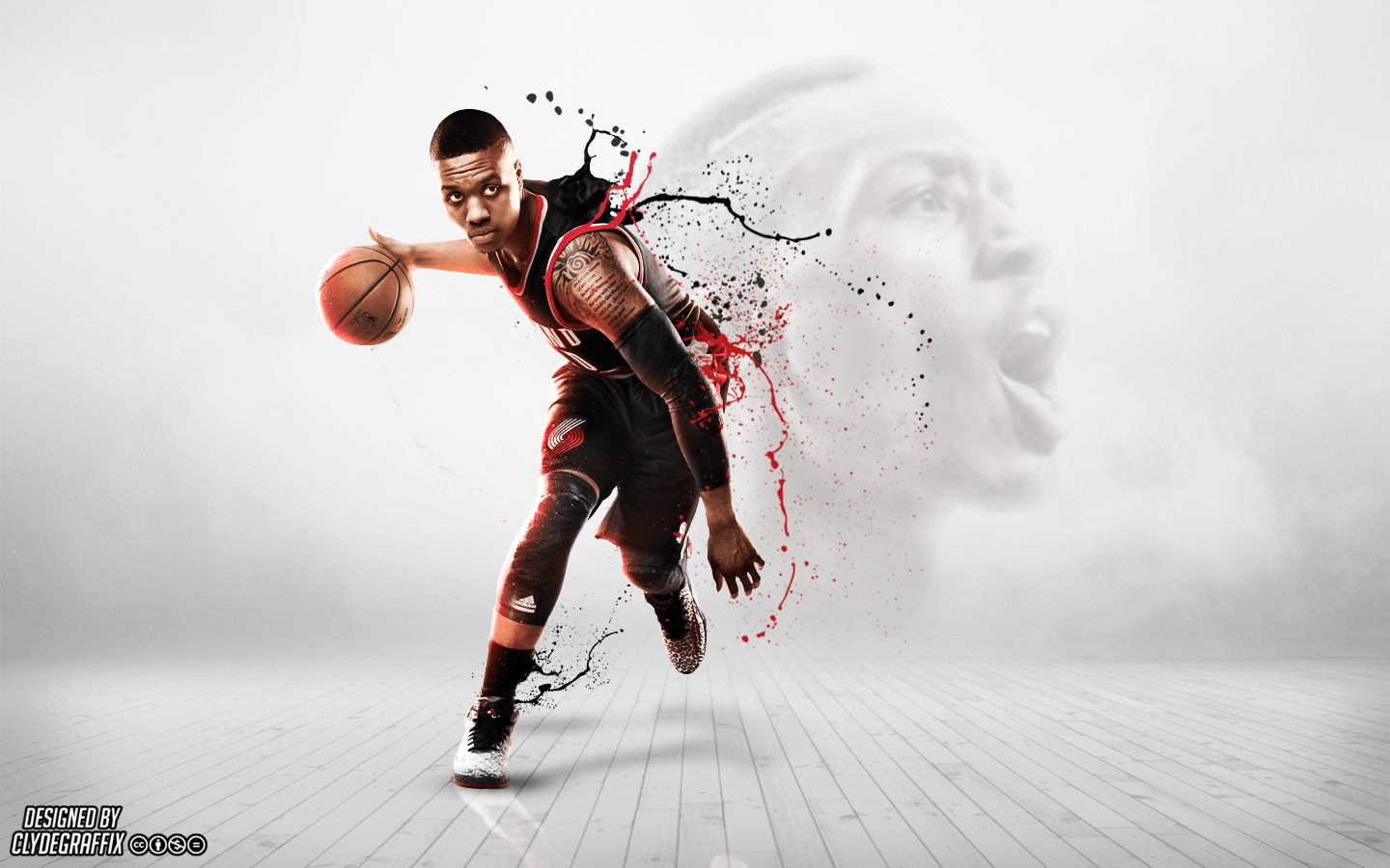 1440x900 Made a Dame wallpaper I thought some of you guys might like, Desktop