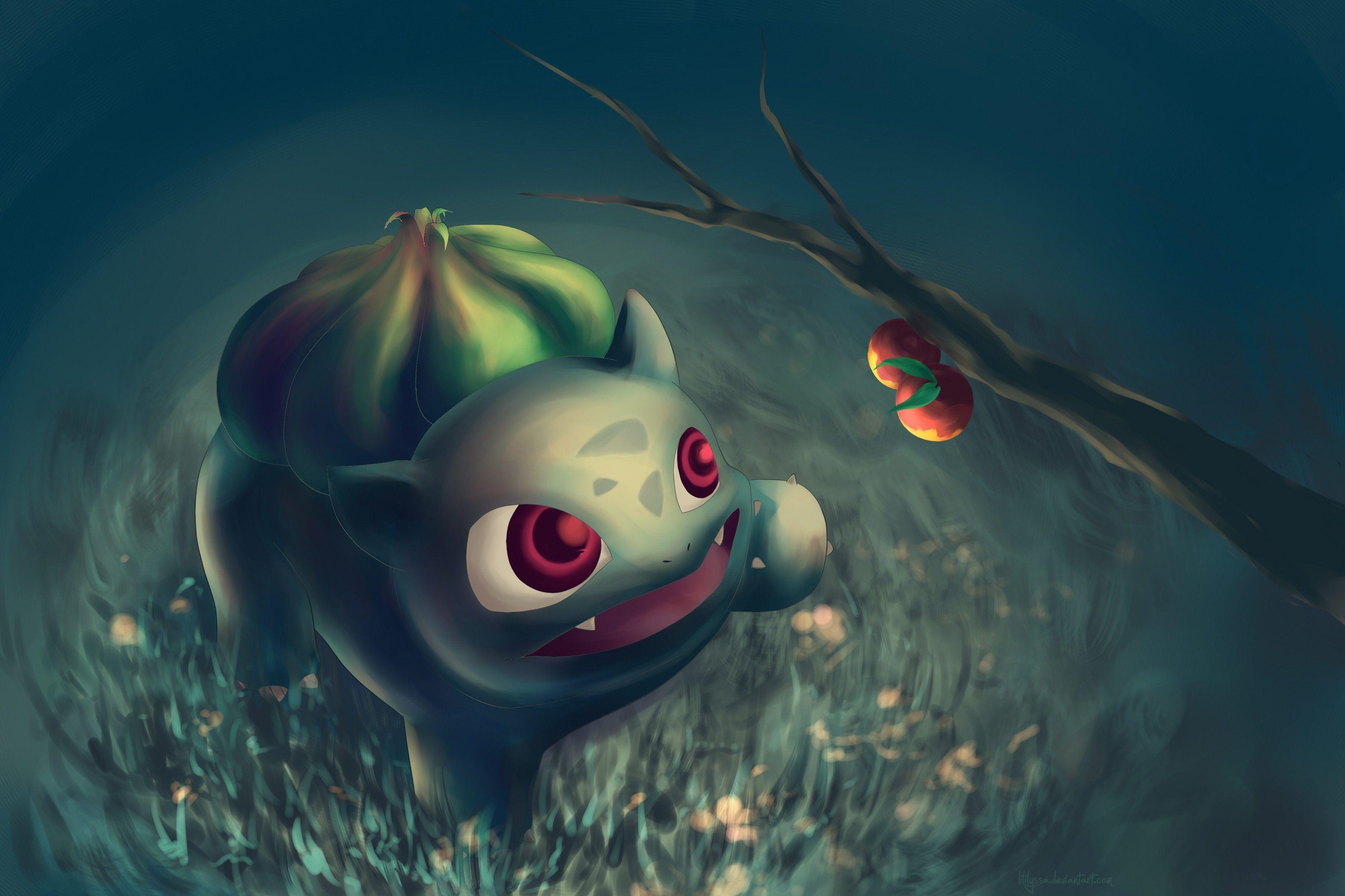 3600x2400 Wallpaper.wiki Bulbasaur HD Background PIC WPB0013366, Desktop