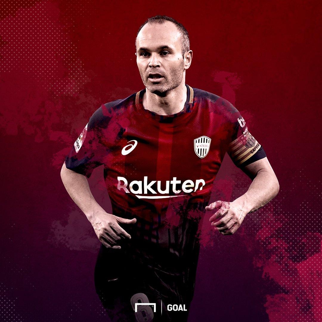 1080x1080 Andres Iniesta, Vissel Kobe, Japan, Phone