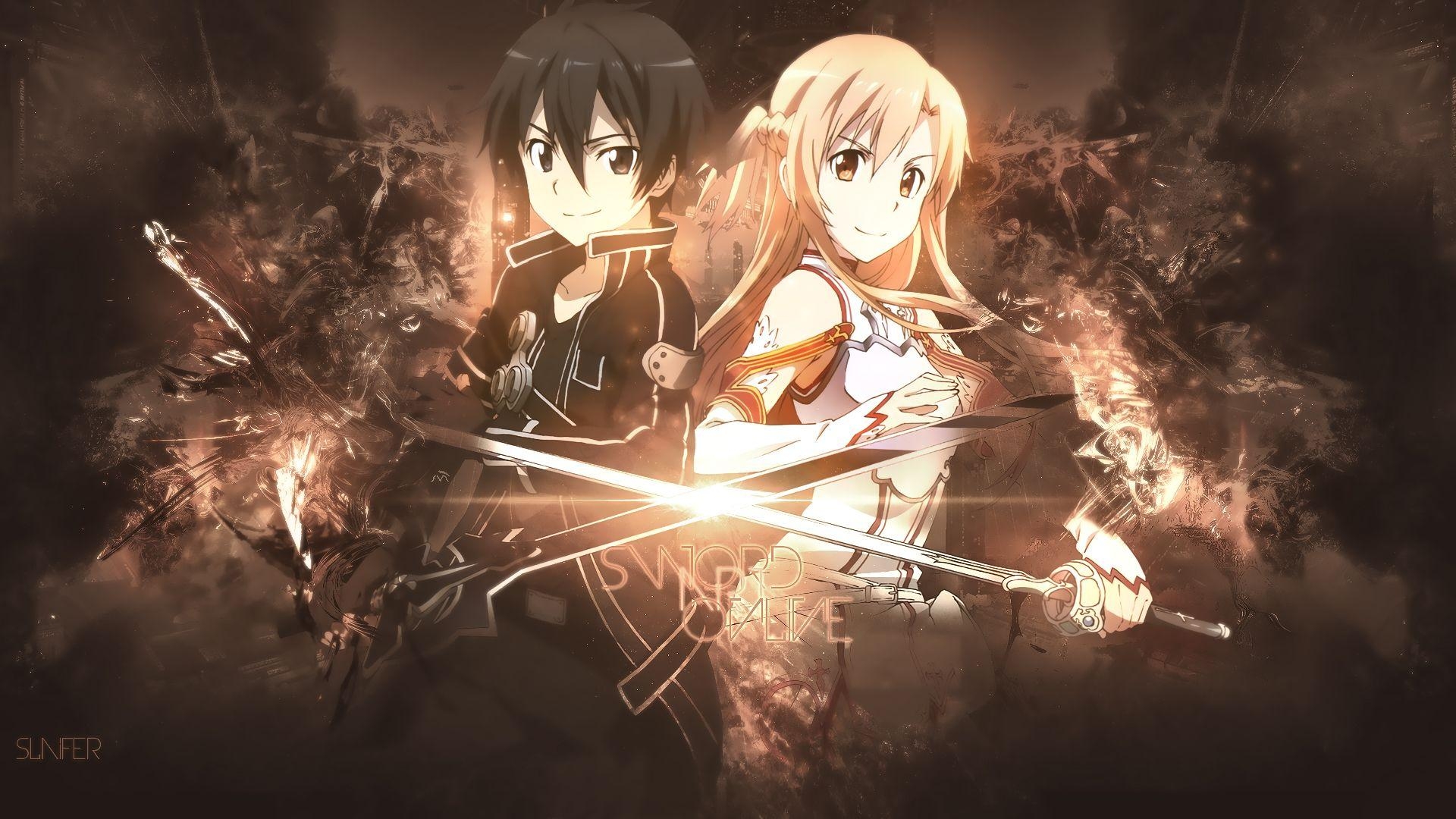 1920x1080 Anime, Sword art online kirito and Online anime, Desktop