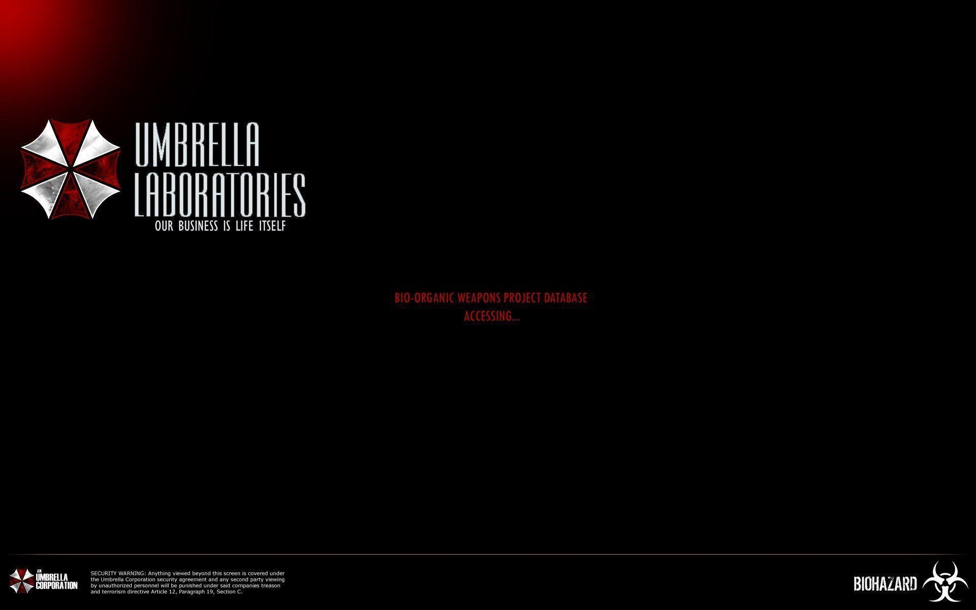 1920x1200 Umbrella Corporation Logo Wallpaper, Desktop