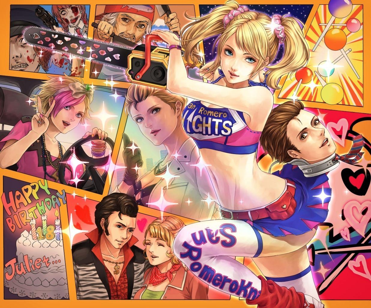 1240x1030 Lollipop Chainsaw Wallpaper. Lollipop Chainsaw ☠. Lollipop, Desktop