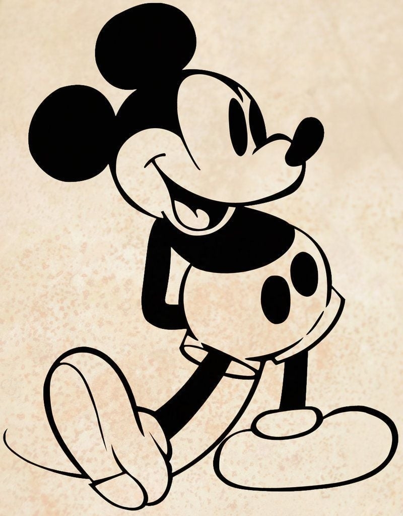 800x1030 Old Mickey Mouse Wallpaper Free Old Mickey Mouse Background, Phone