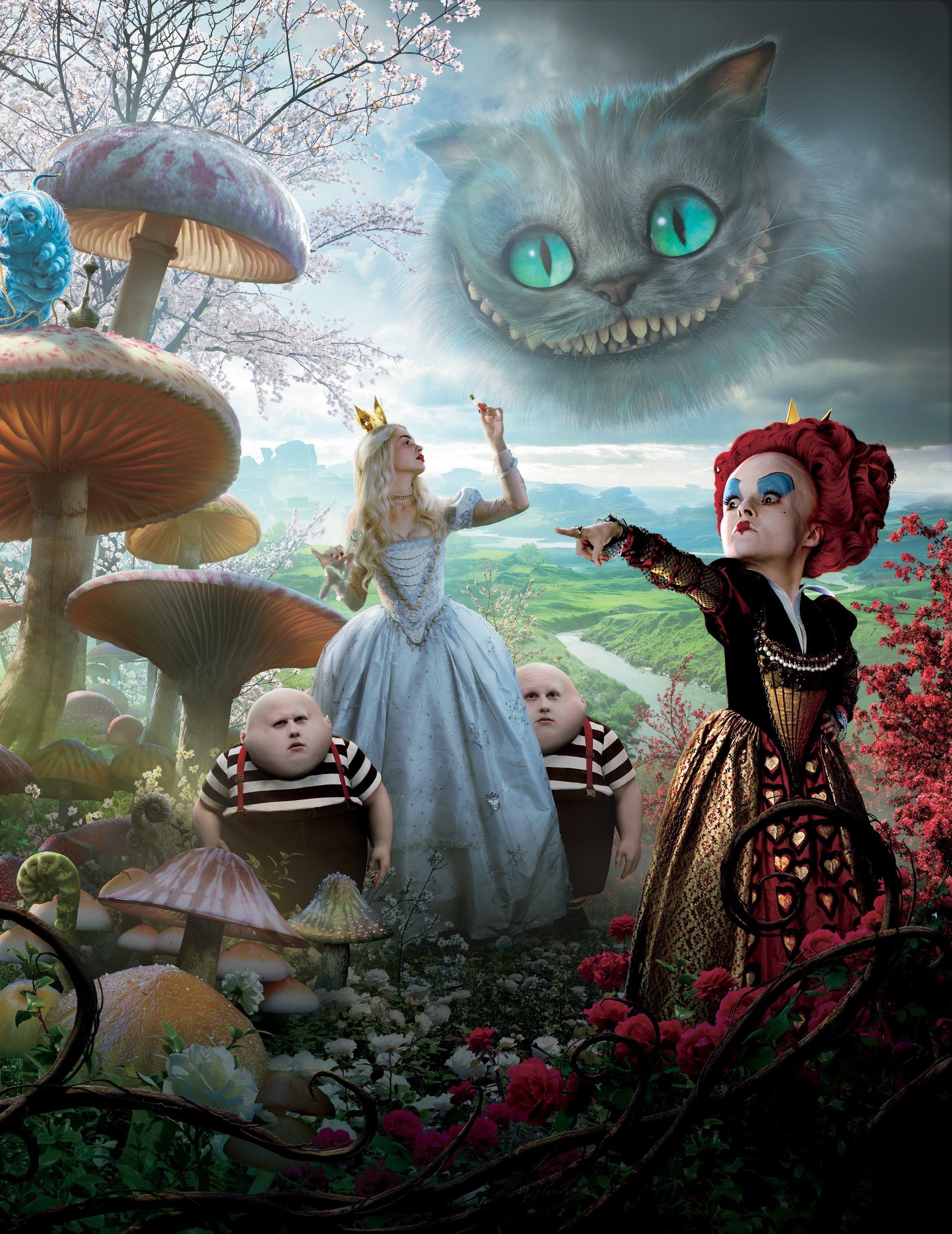 2320x3000 Alice in Wonderland 2010 Poster HD Wallpaper for iPhone 6, Phone