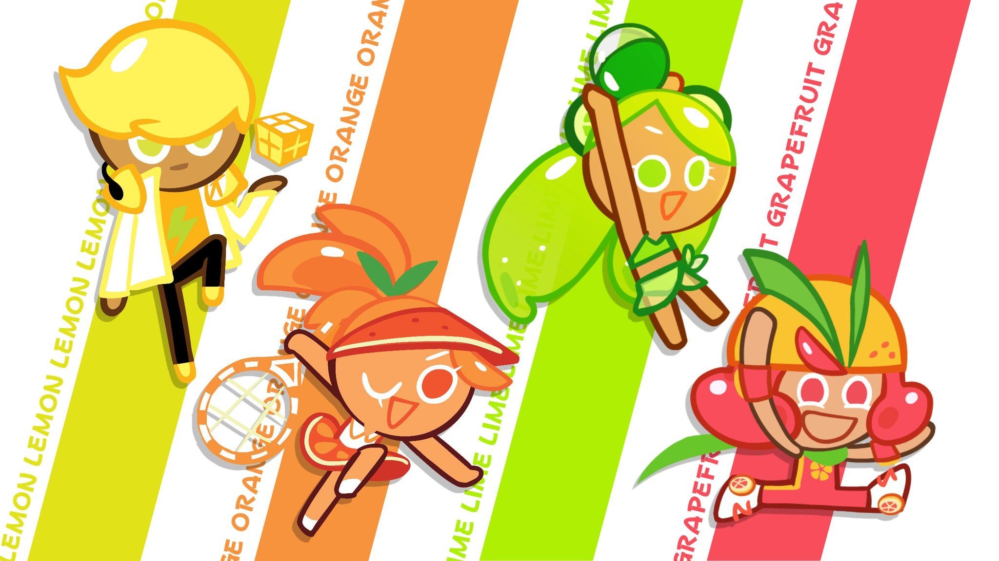 2050x1160 CookieRun a new wallpaper for summer? ☀️ #CookieRun #OvenBreak Check out these cool wallpaper by PEPPERA629! Visit the Forum for more, Desktop