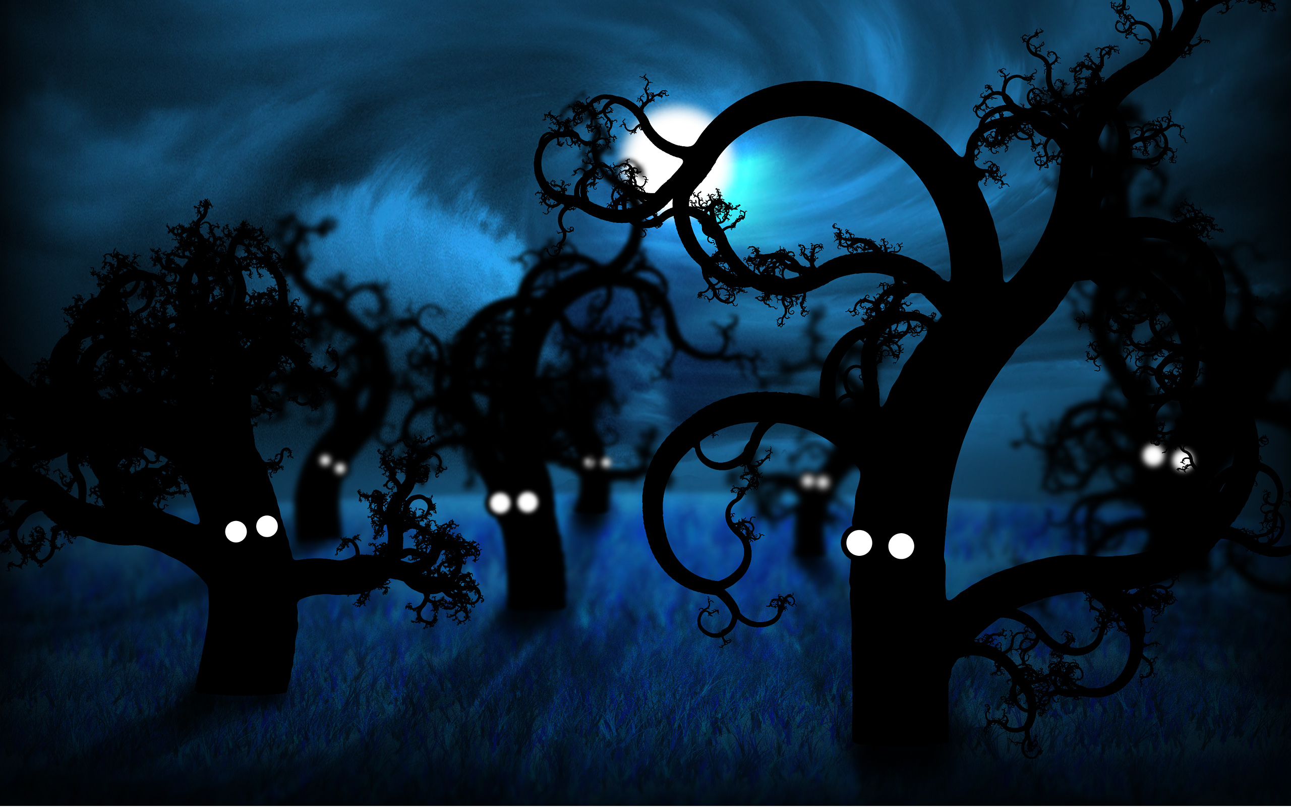 2560x1600 Free Haunted Forest wallpaper Wallpaper Wallpaper 86544, Desktop