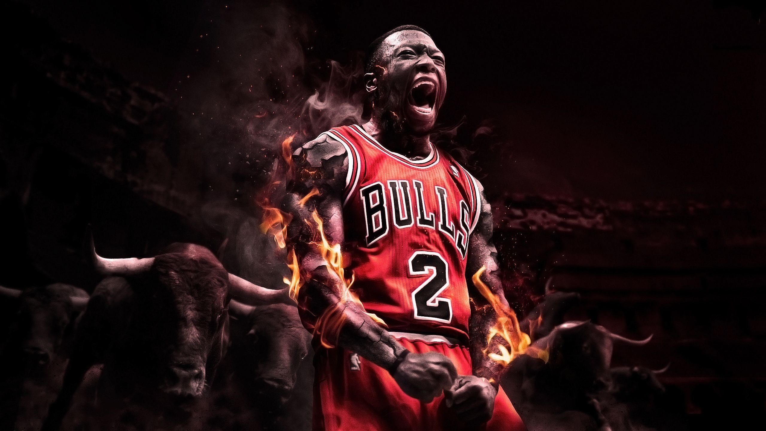 2560x1440 Wallpaper Of Basketball Players, Desktop