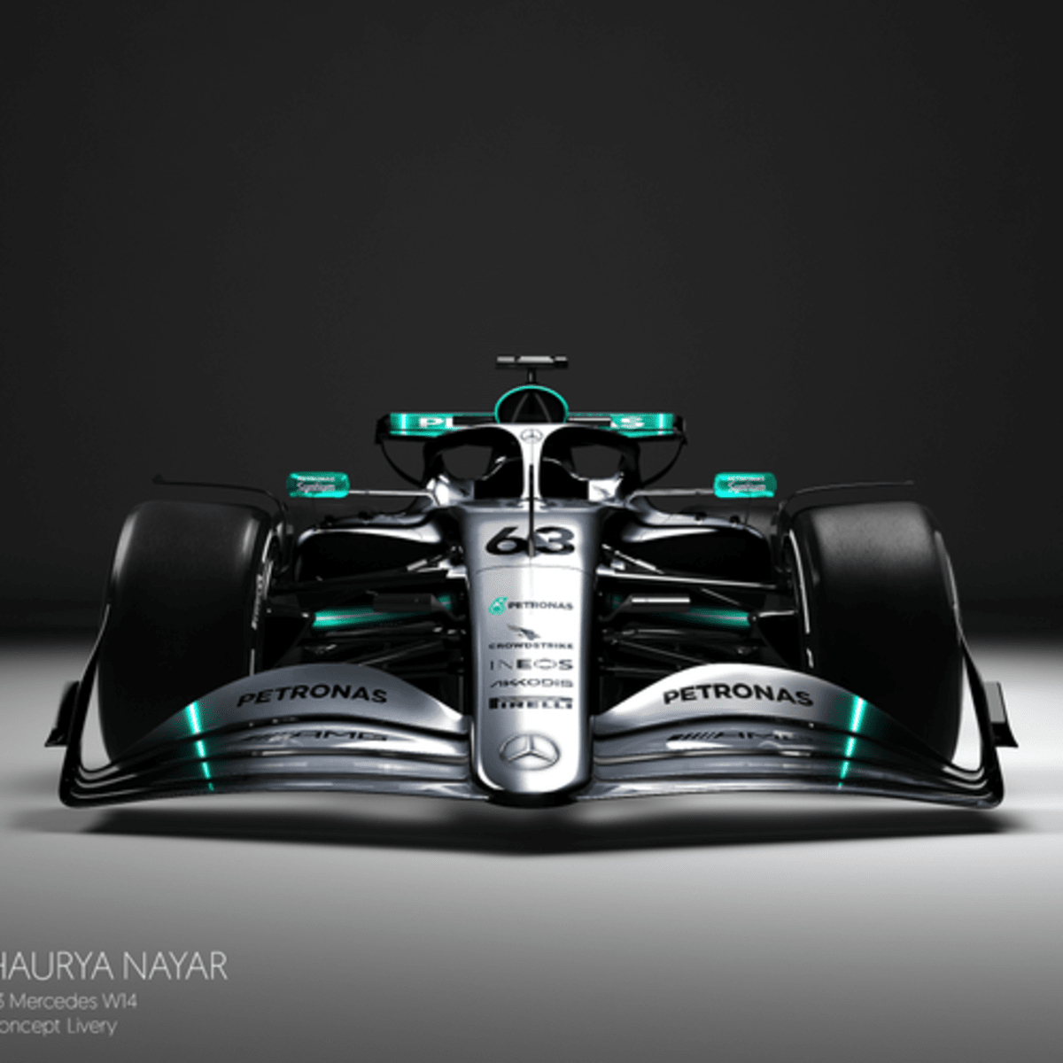 1200x1200 F1 News: Mercedes 14 Livery Imagined by Fans Ahead of 2023 Season Briefings: Formula 1 News, Rumors, Standings and More, Phone