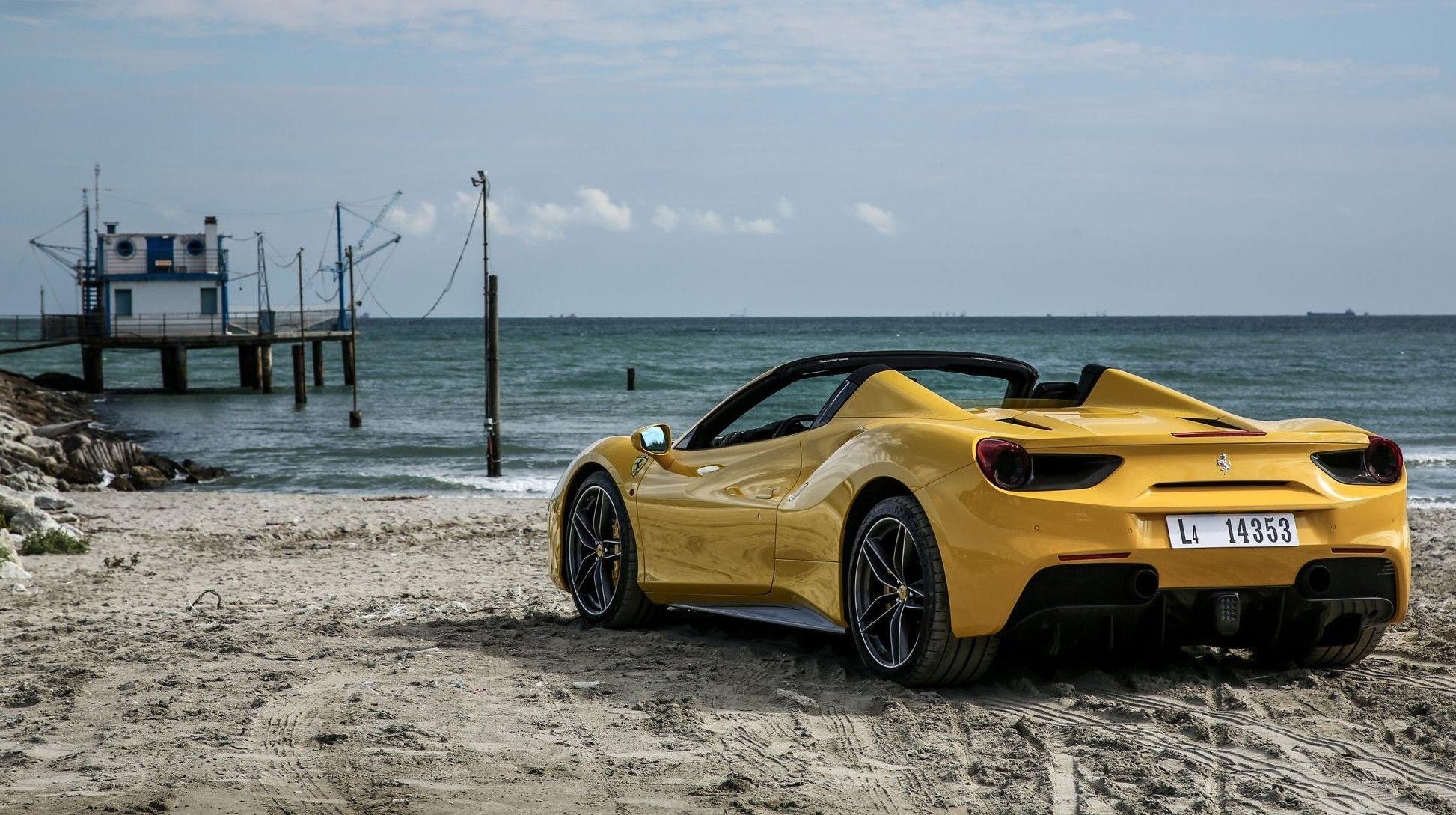 1950x1090 Ferrari 488 Spider, Desktop