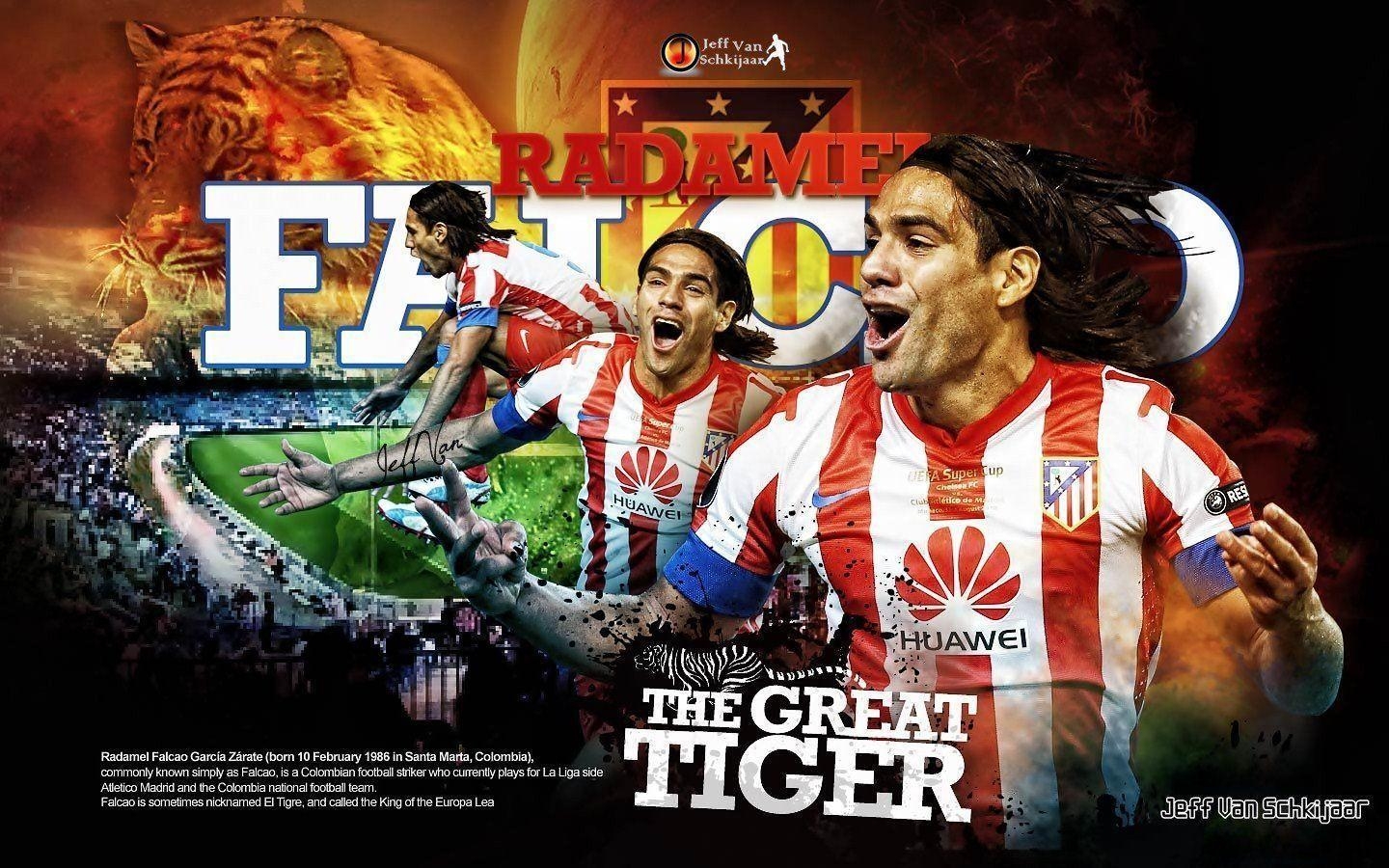 1440x900 Radamel Falcao 2013 Wallpaper HD, Desktop