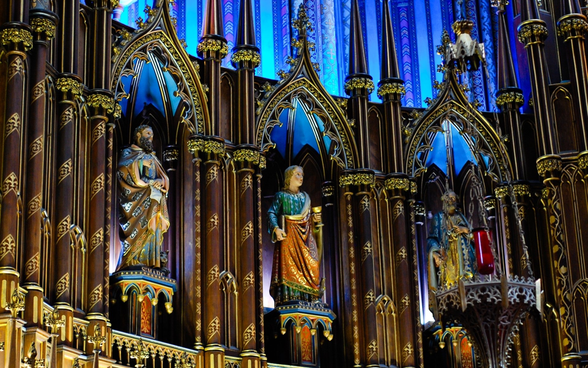 1920x1200 Notre Dame Basilica in Montreal HD Wallpaper. Background Image, Desktop