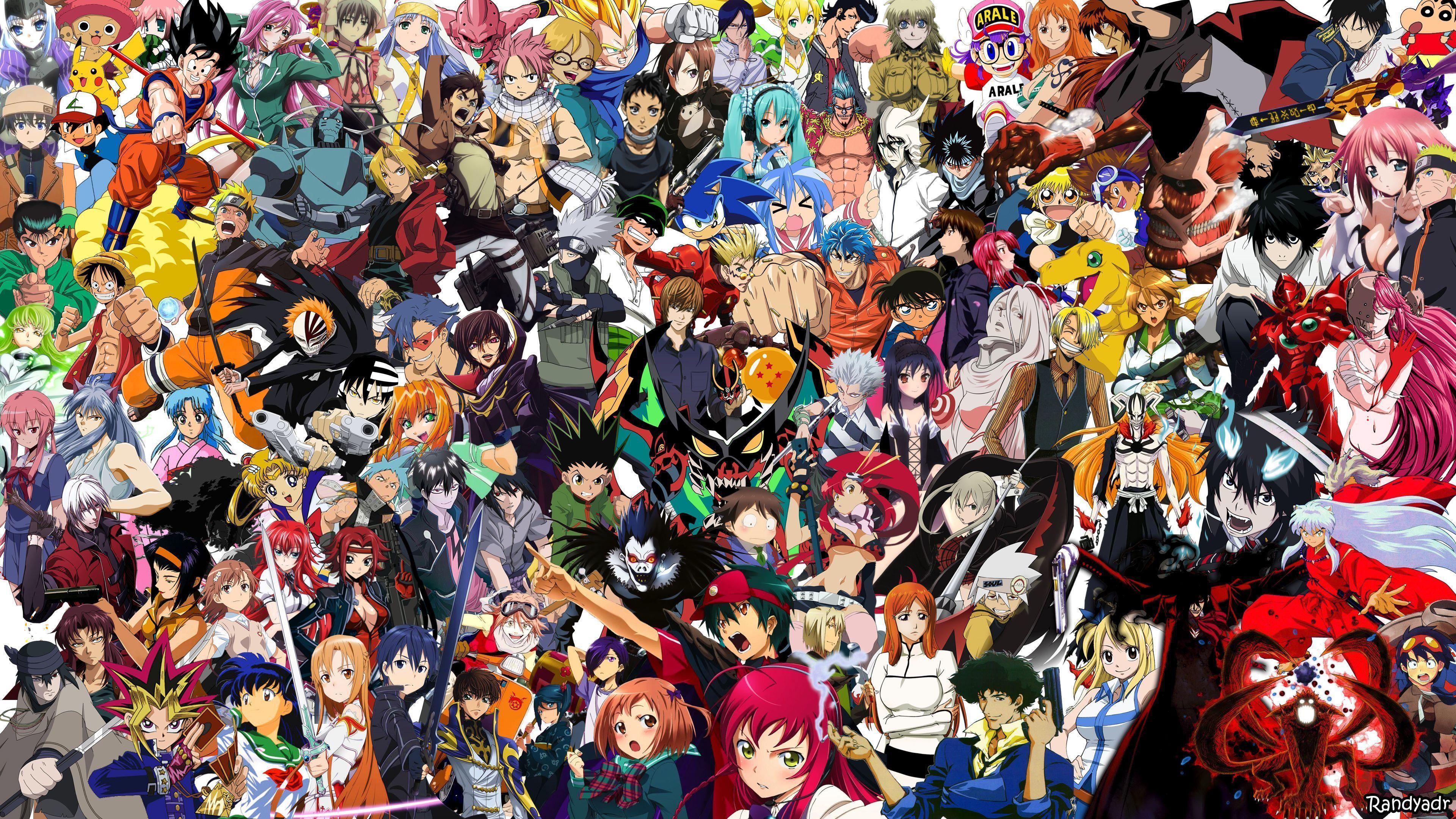 3840x2160 Anime Crossover HD Wallpaper and Background, Desktop