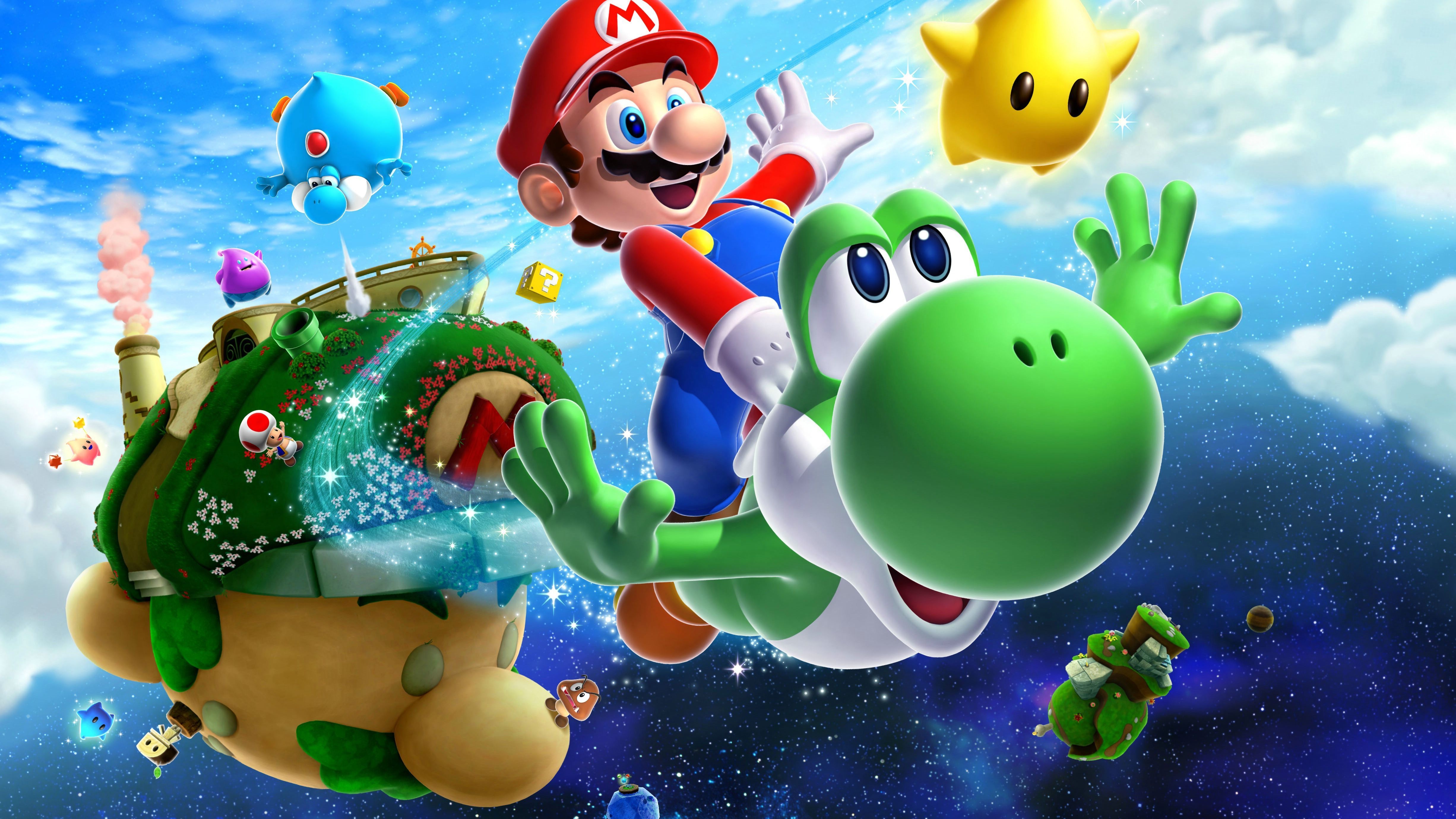 4910x2760 Mario 4K Wallpaper Free Mario 4K Background, Desktop