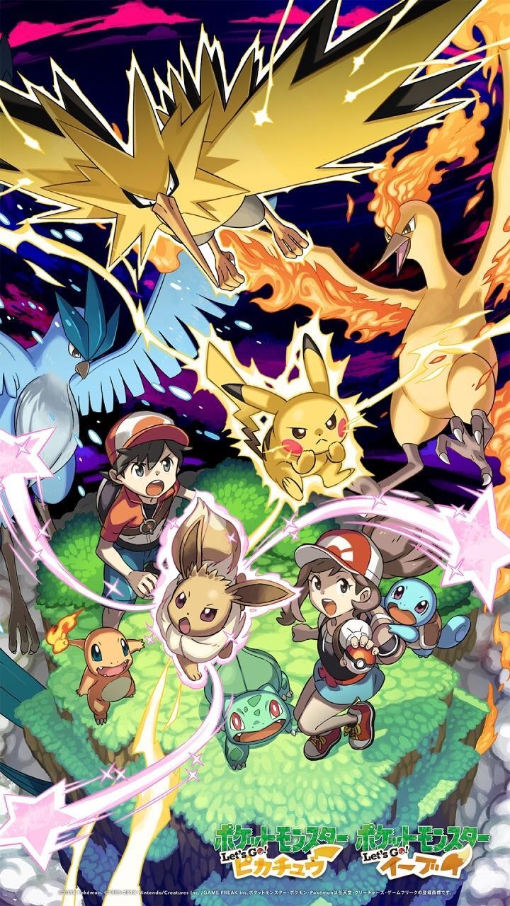 720x1280 Nintendo's LINE account offers up a Pokemon: Let's Go, Phone