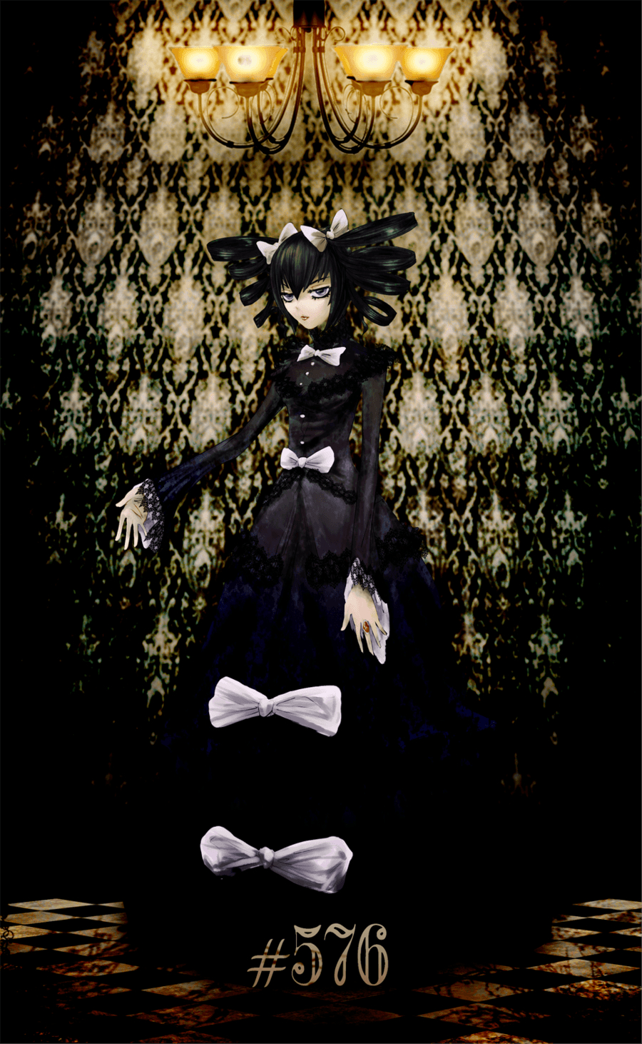 900x1470 Gothitelle personification, Phone