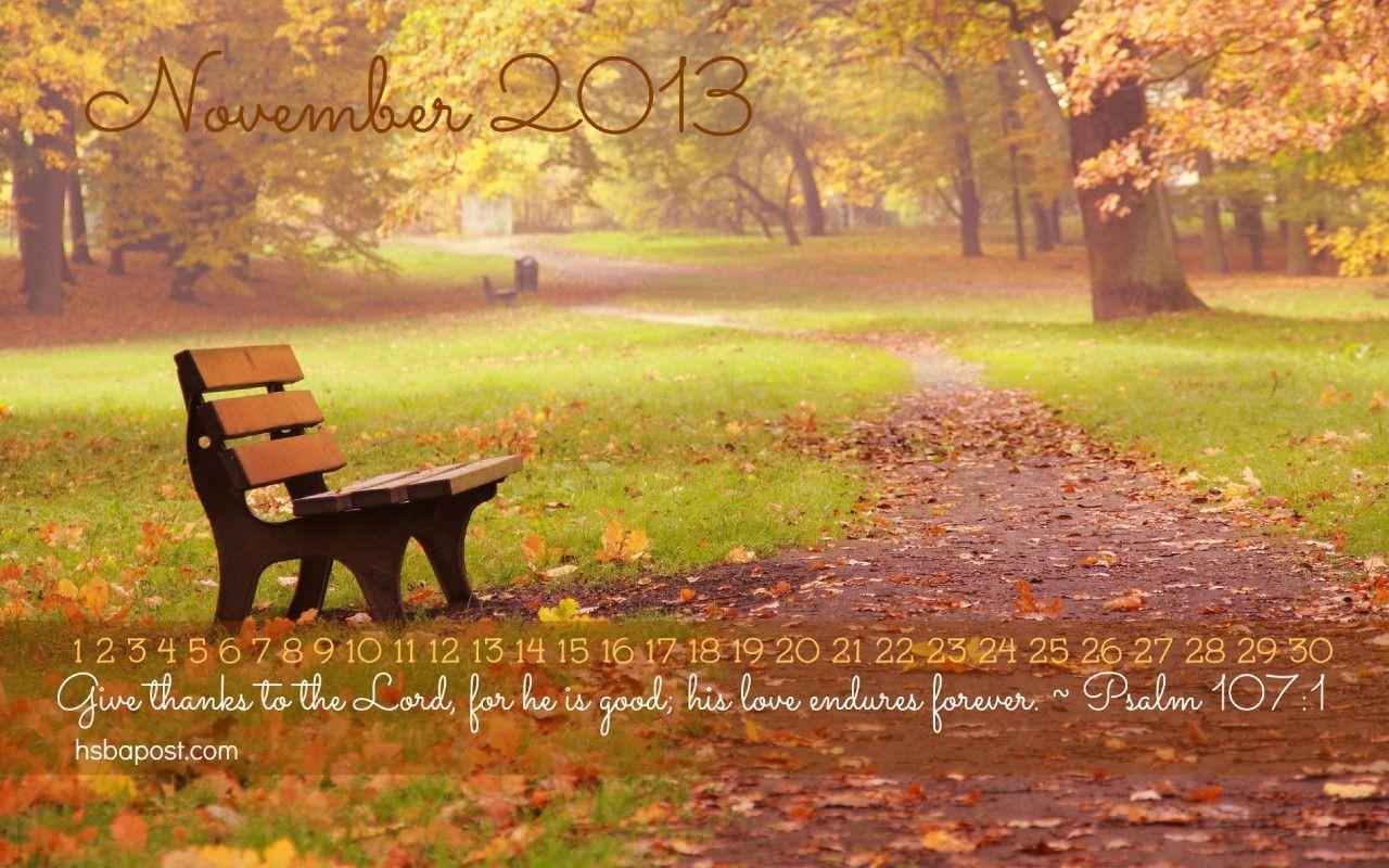 1280x800 Free November Desktop Wallpaper 2013 HSBA Post, Desktop