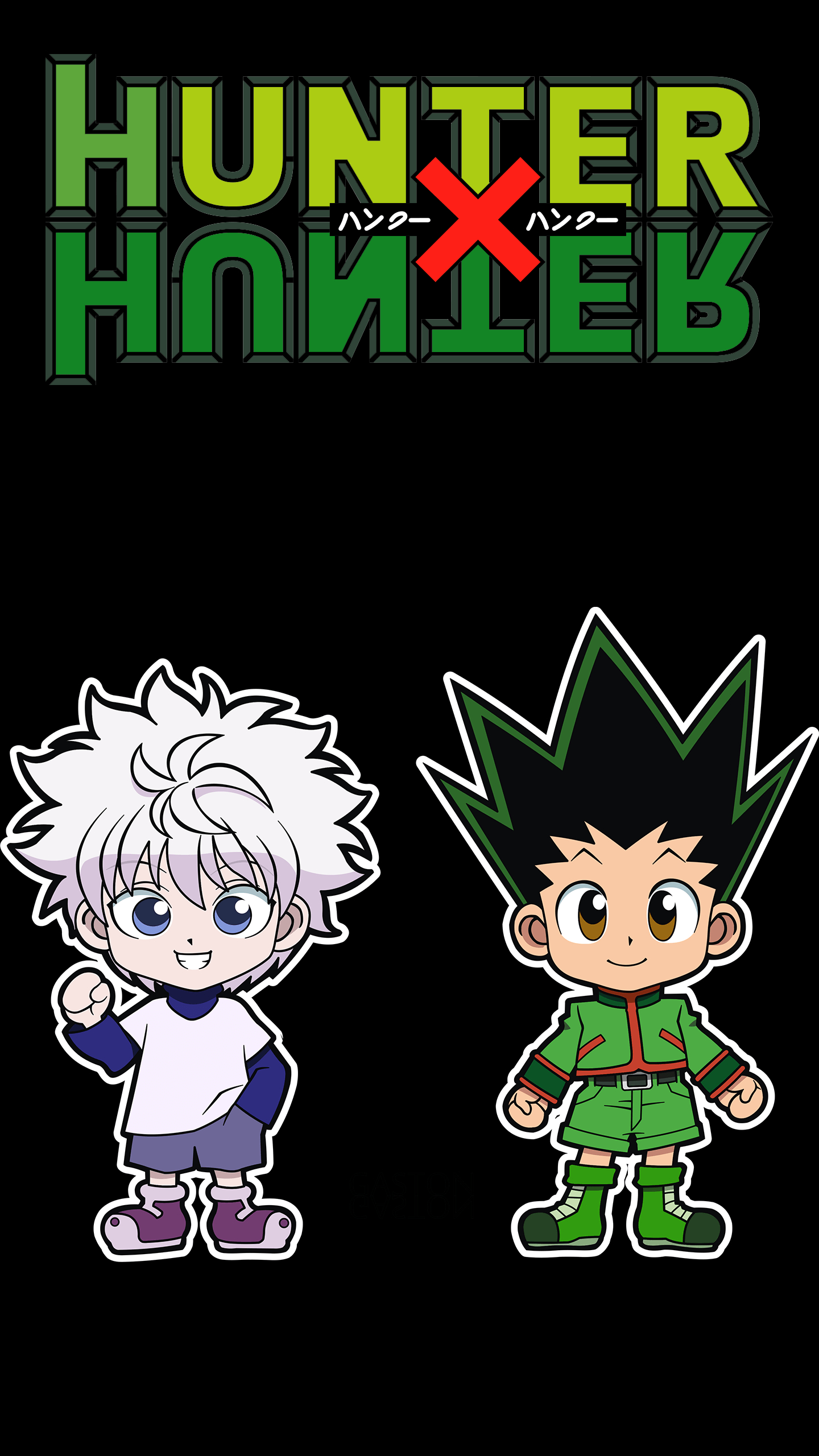 1440x2560 I made 2 HxH wallpaper for amloed phones, Phone