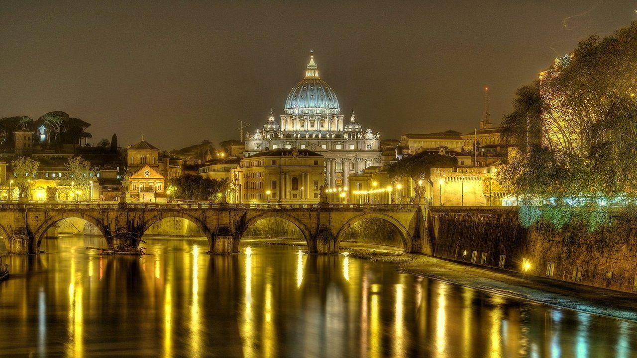 1280x730 St. Peter's Basilica Wallpaper. Wallpaper. St peters, Desktop