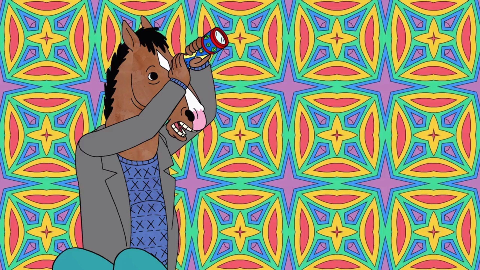 1920x1080 When Diane gives Bojack a kaleidoscope to entertain him while, Desktop