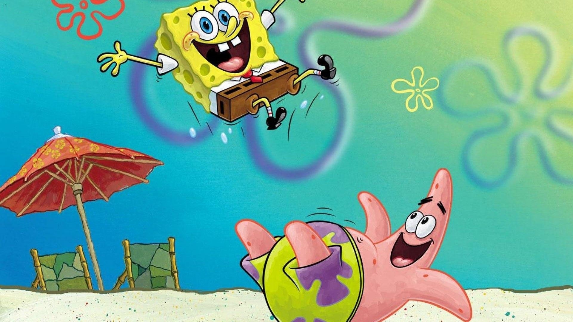 1920x1080 Spongebob and Patrick Wallpaper, Desktop