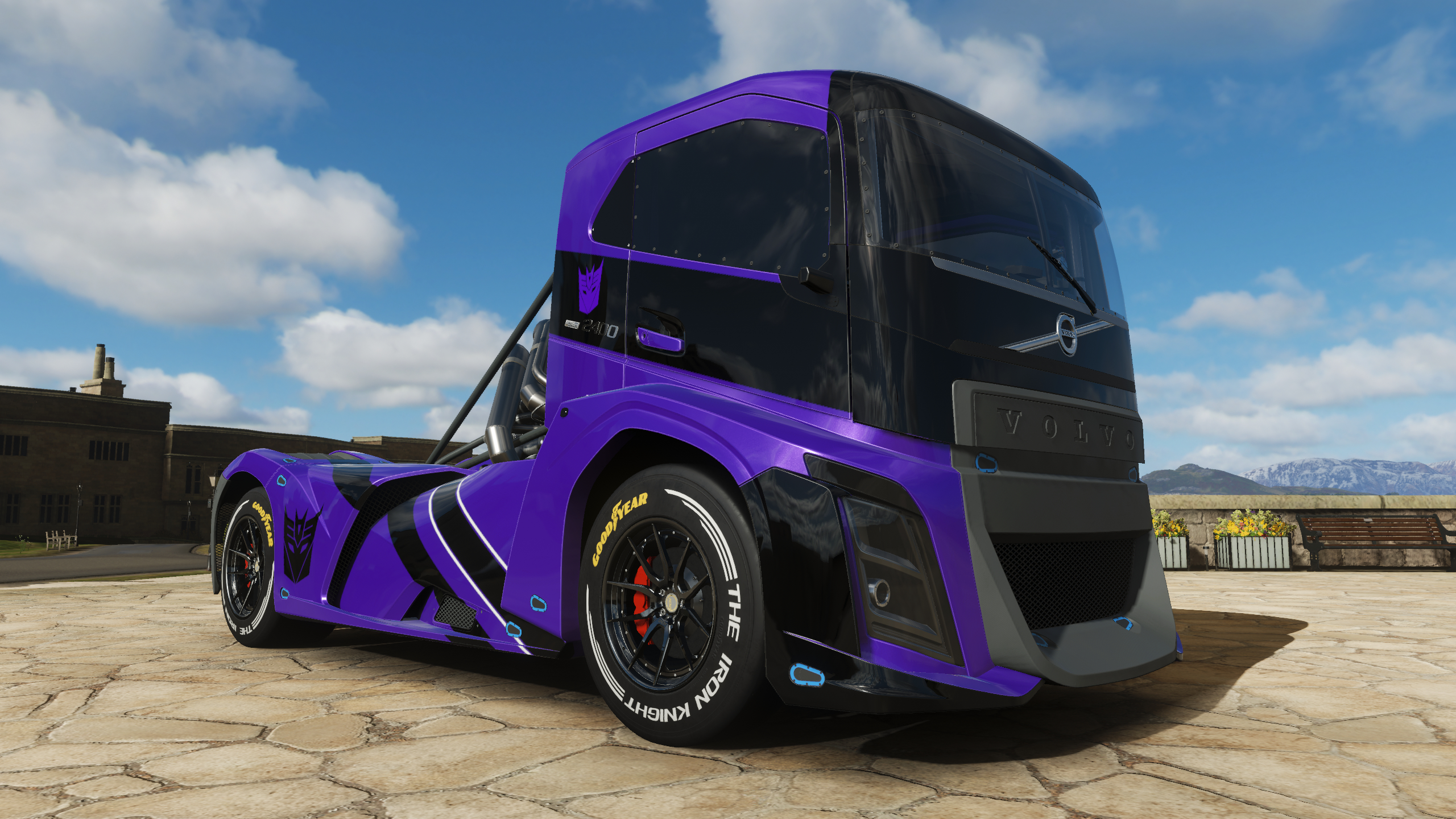 2560x1440 Made a livery for Volvo Iron Knight (Decepticons Livery Code 246 860) & also did a tune for it for Goliath race (which b4 the update) Tunes 928 455 (A800 RWD): ForzaHorizon, Desktop