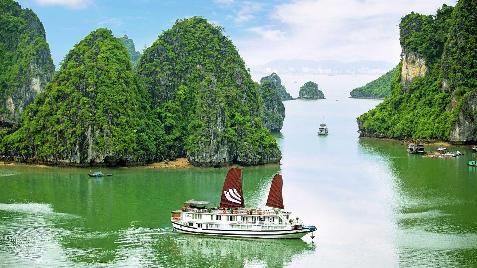 1600x900 Download Ha Long Bay Wallpaper Chi Minh City Vietnam, Desktop