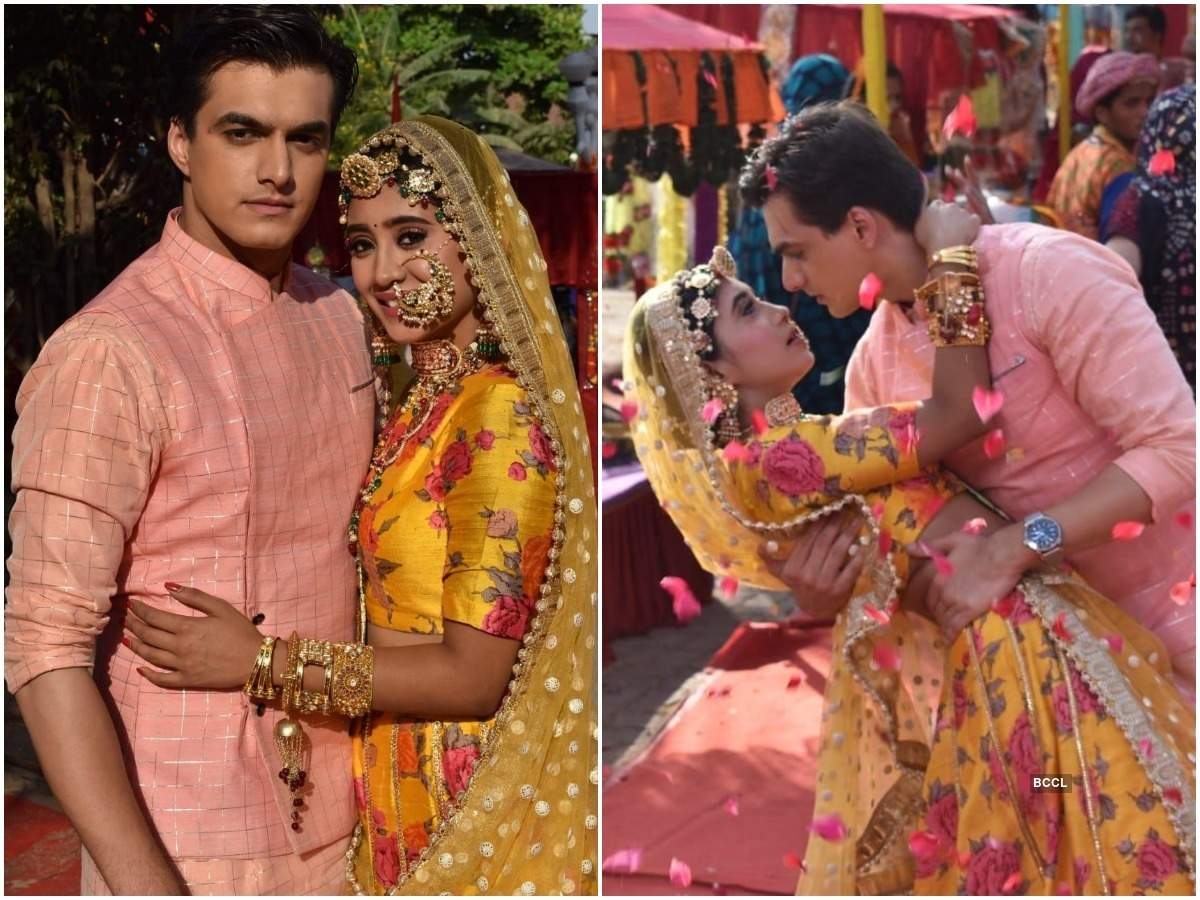 1200x900 Yeh Rishta Kya Kehlata Hai's Shivangi Joshi, Mohsin Khan celebrate, Desktop