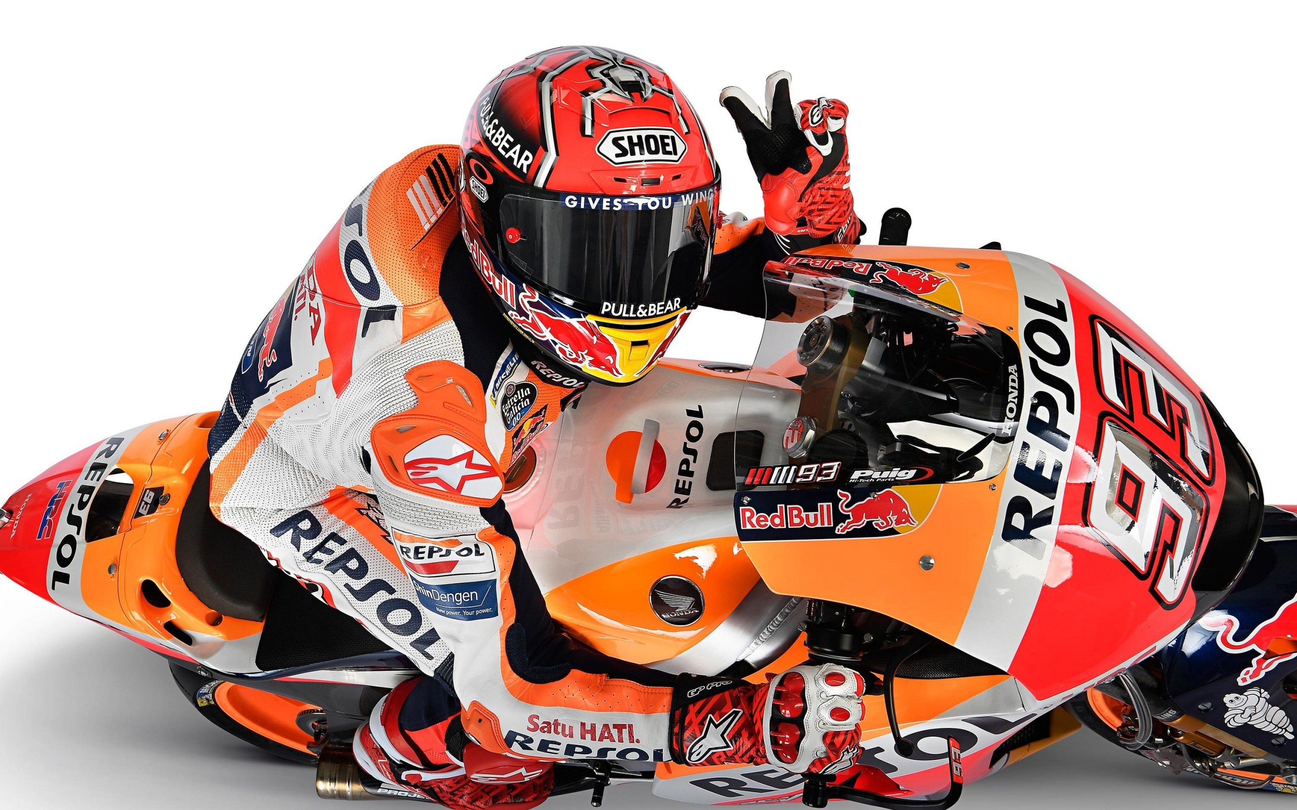 2560x1600 Marc Marquez Repsol Honda MotoGP 2018 Wallpaper, Desktop