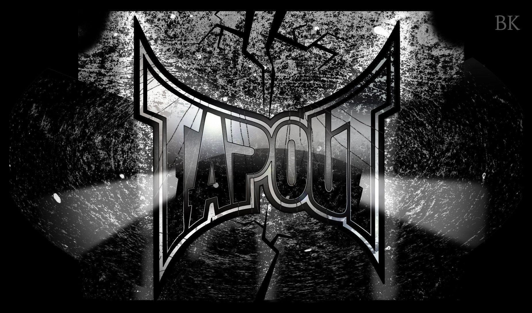 1850x1090 Tapout Logo White Wallpaper Forwallpaper taken from Tapout, Desktop