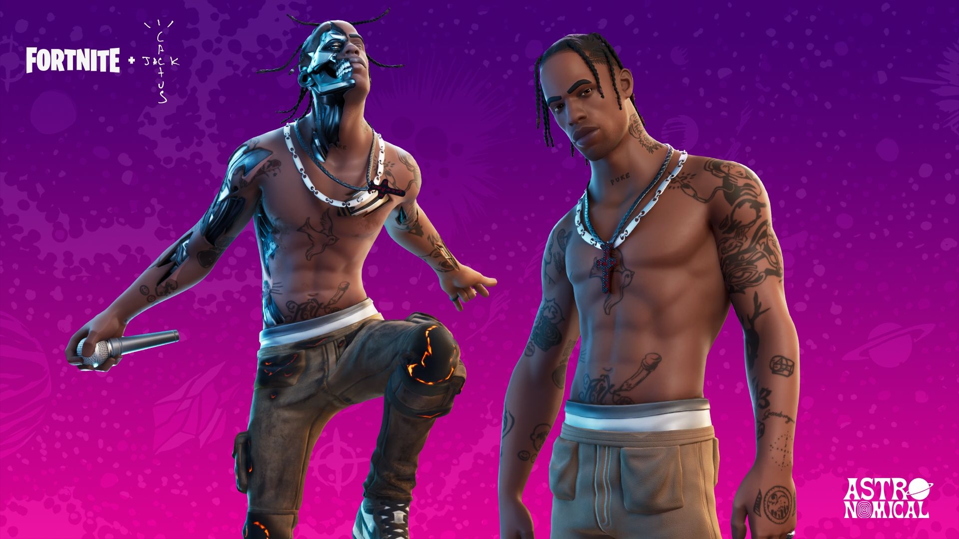 1920x1080 Travis Scott Dazzles In Stunning But Too Short Fortnite Concert, Desktop