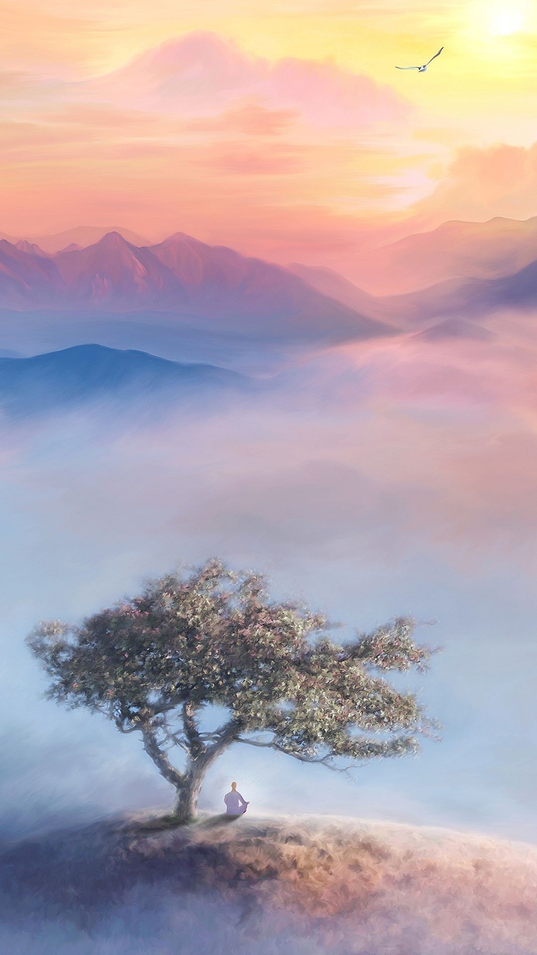 1080x1920 Meditation iPhone Wallpaper Free Meditation iPhone Background, Phone