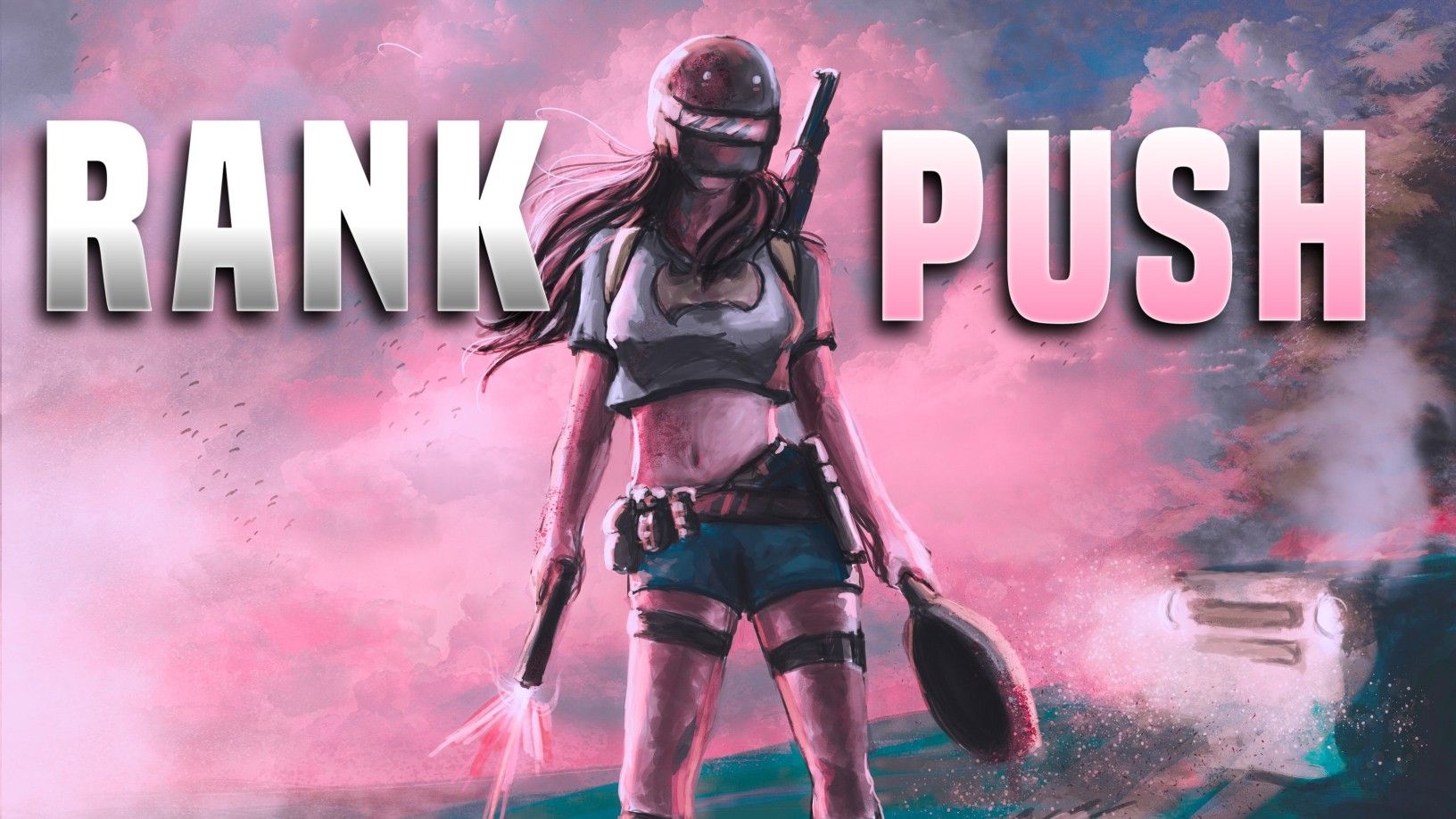 1640x920 Pubg Rank Push Live Stream Thumbnail. Youtube, Streaming, You youtube, Desktop