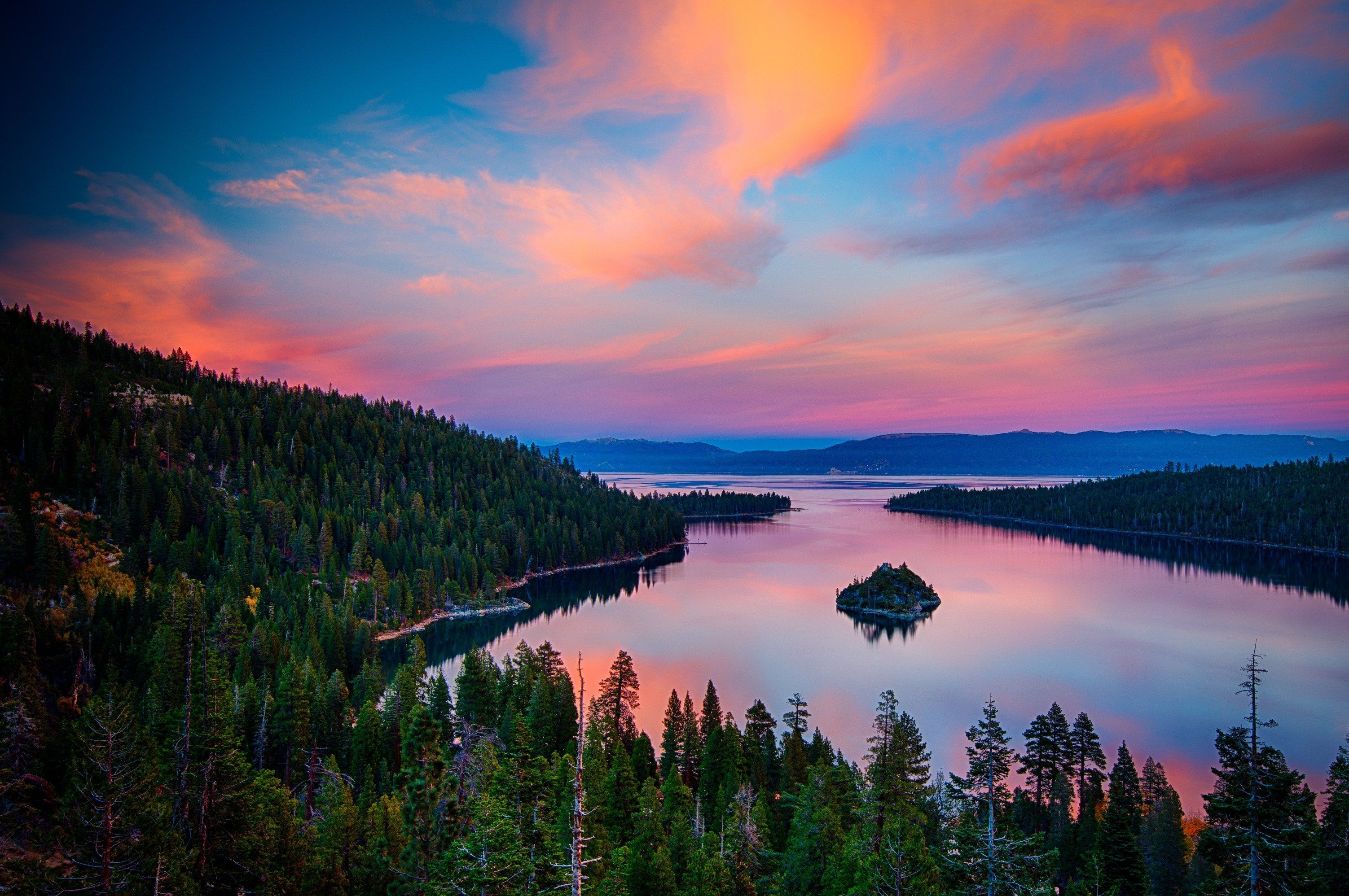 3010x2000 Lake Tahoe Wallpaper Emerald Bay, Desktop