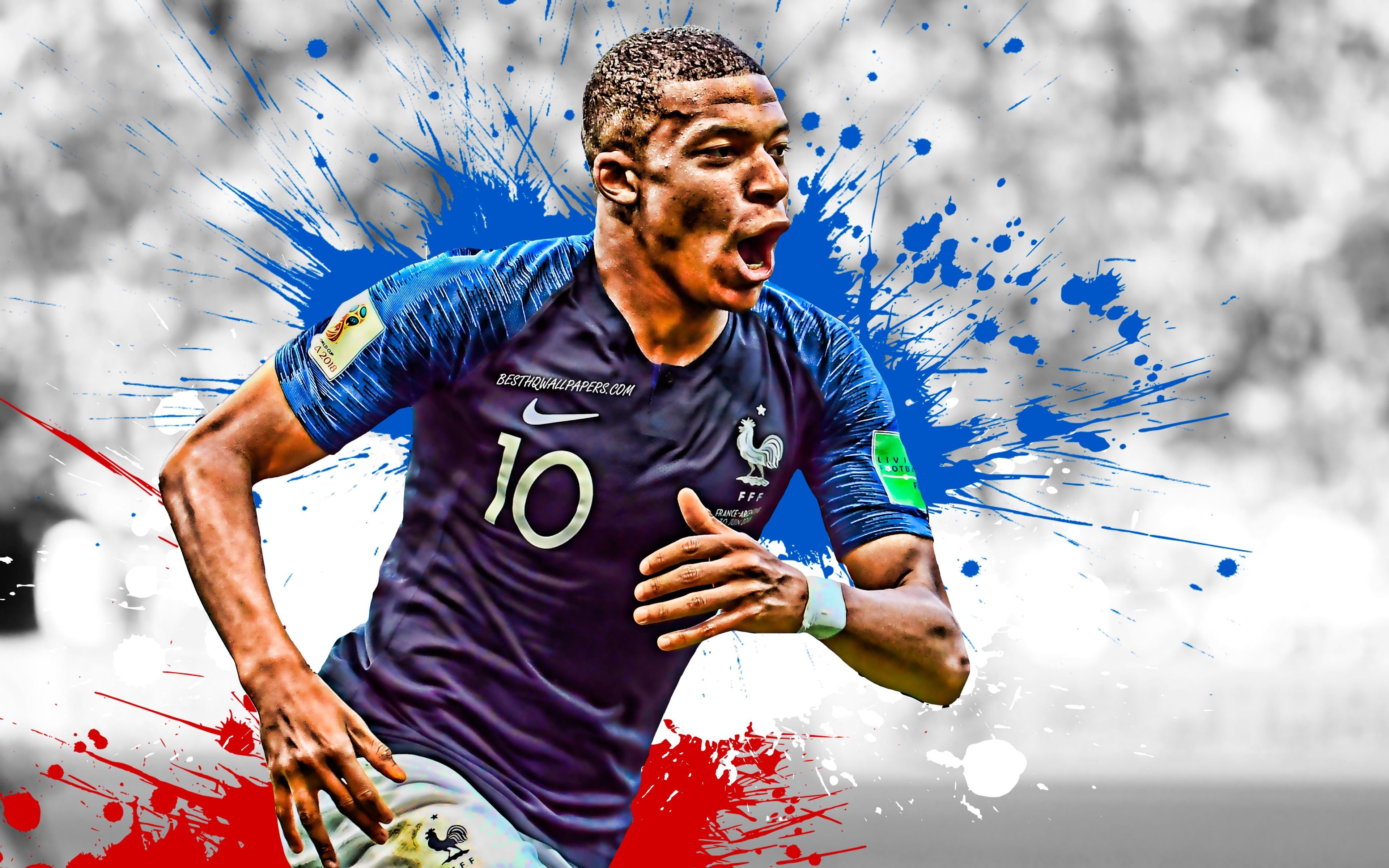 3840x2400 High Quality Mbappe Wallpaper, Desktop