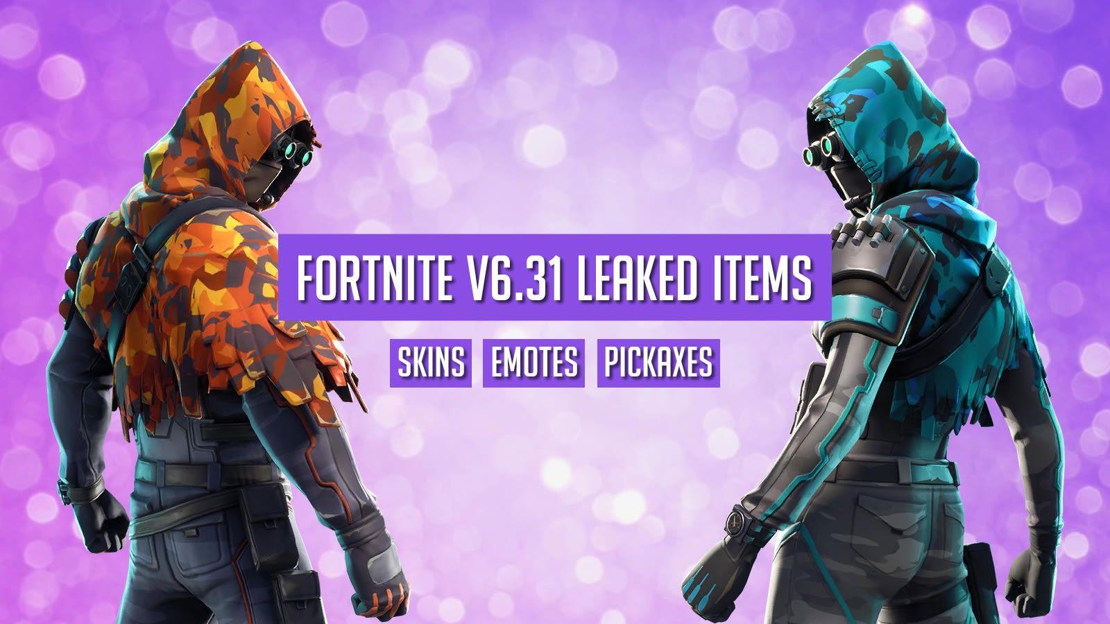 1600x900 Fortnite v6.31 Items Leaked, Emotes, Pickaxes and More, Desktop