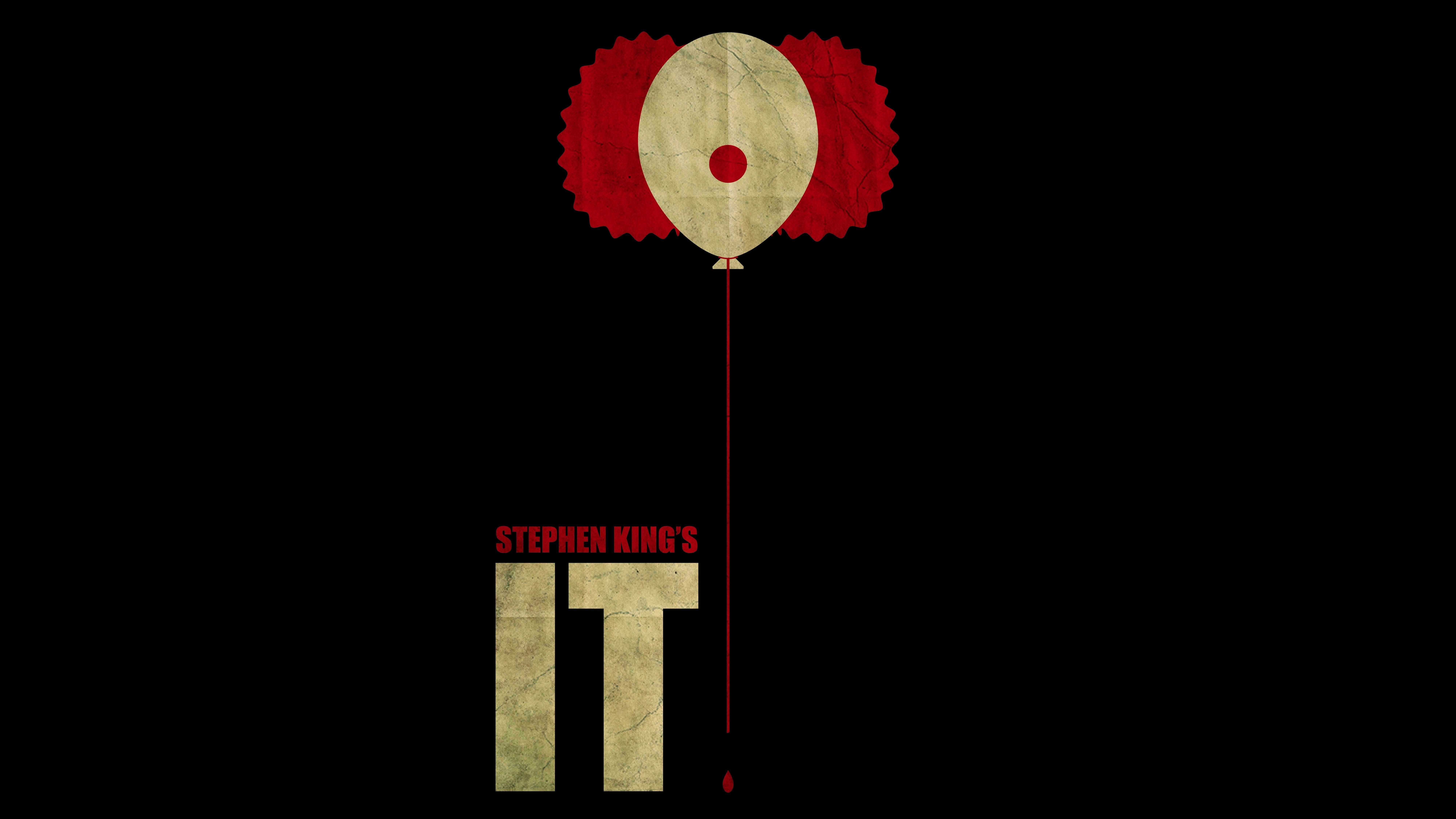 8000x4500 artwork, Movies, It (movie), Stephen King, Clowns, Minimalism, Desktop