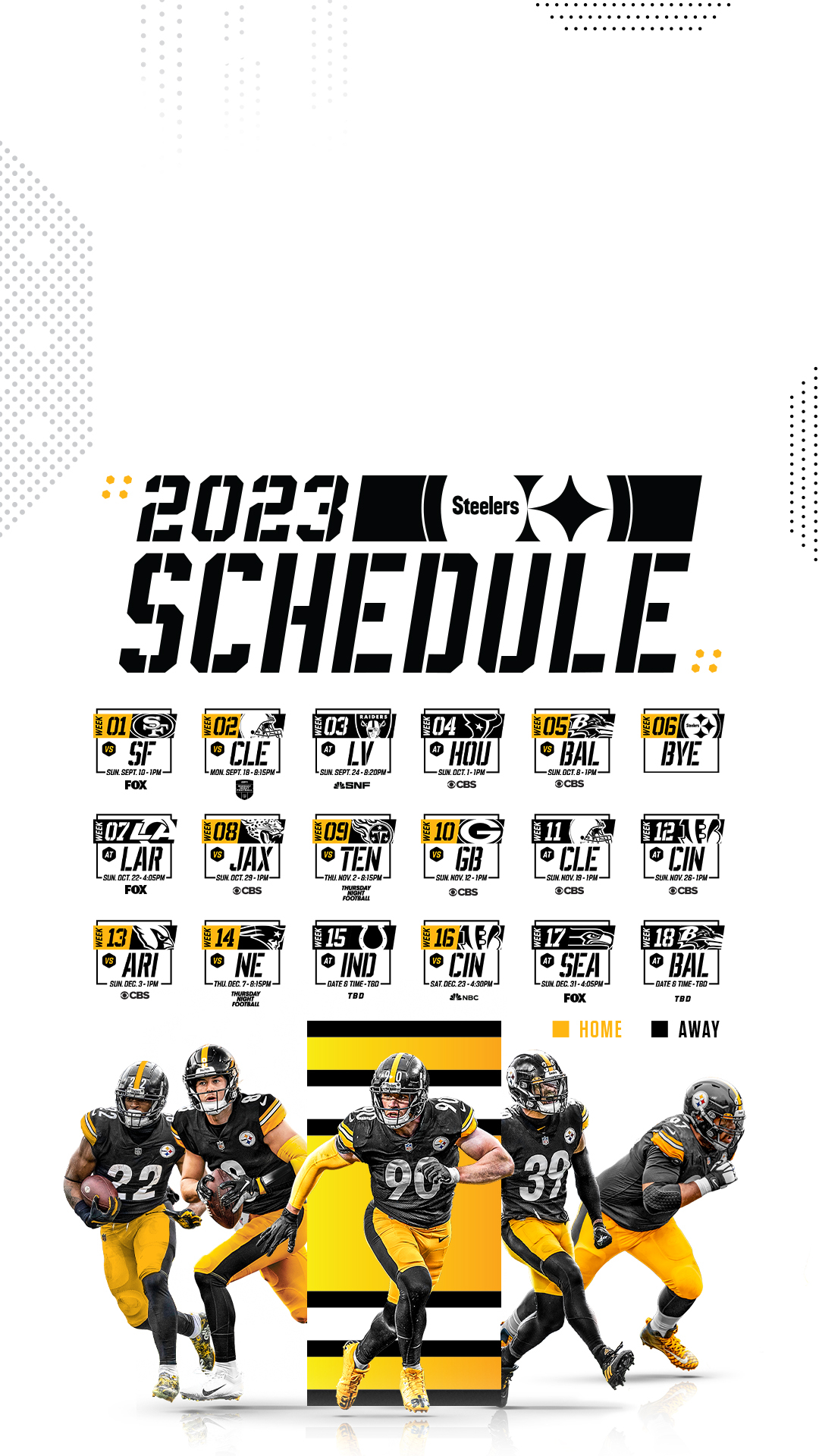 1080x1920 Pittsburgh Steelers lock screen for a new football season, Phone