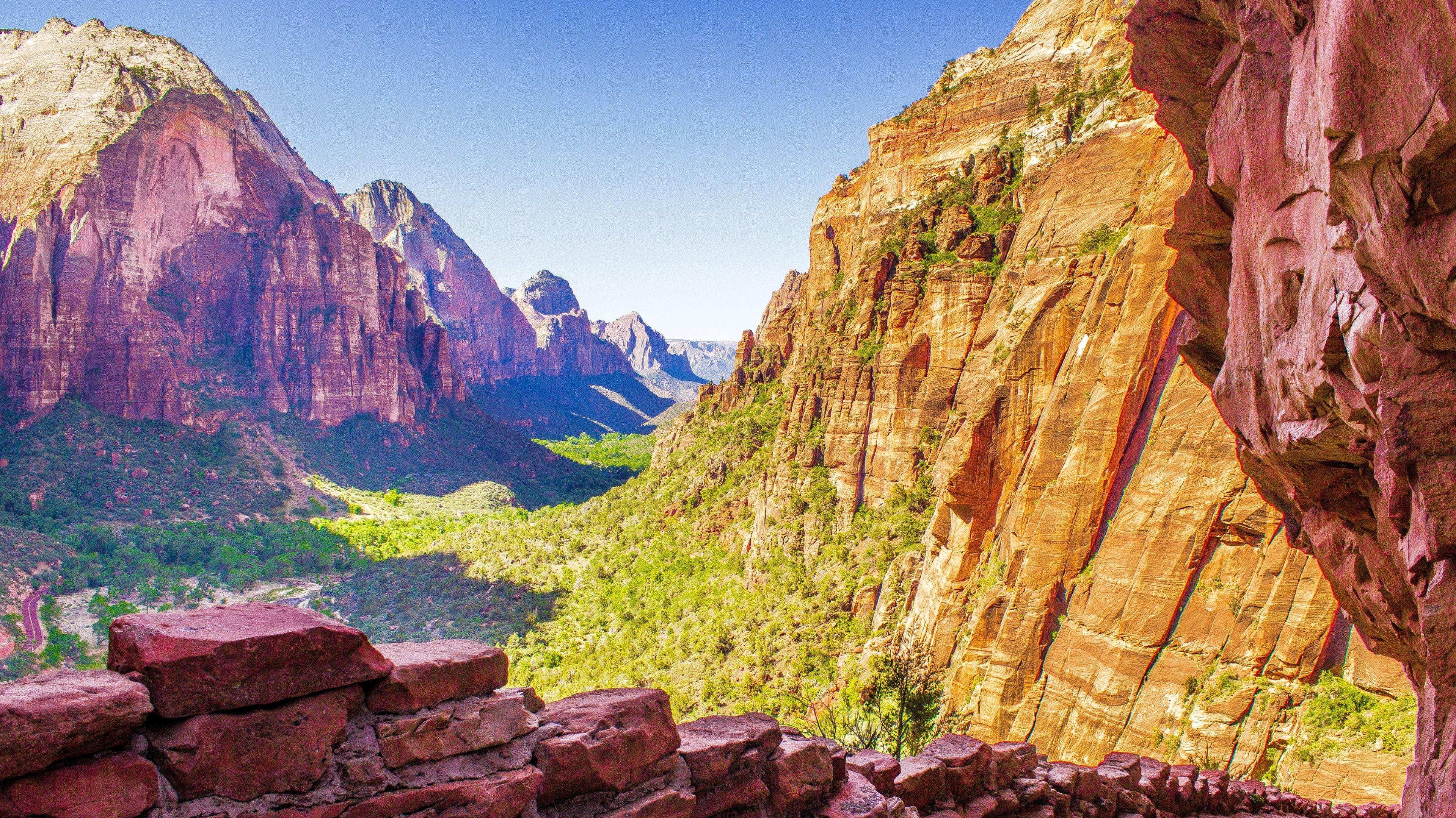 3840x2160 Download Wallpaper  Zion national park, Utah, Usa 4K, Desktop