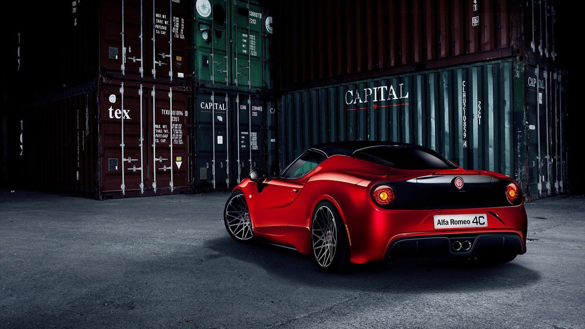 1920x1080 Pogea Racing Alfa Romeo 4C 2 Wallpaper. HD Car Wallpaper, Desktop