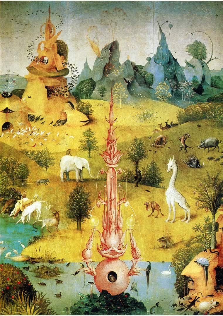 770x1080 The Garden Of Earthly Delights Earthly Paradise Bosch Wallpaper Image, Phone