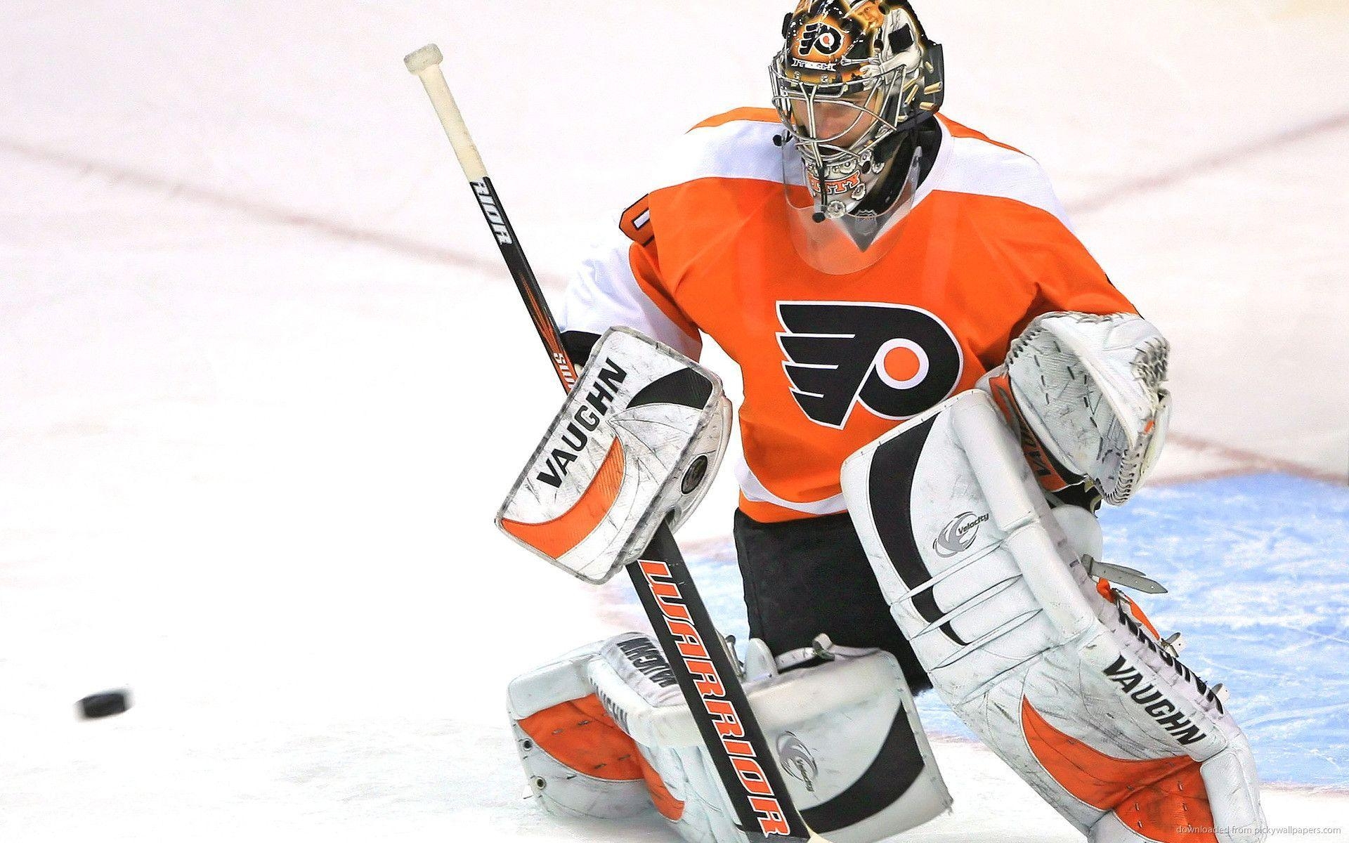 1920x1200 Download  Philadelphia Flyers Goalkeeper Wallpaper, Desktop