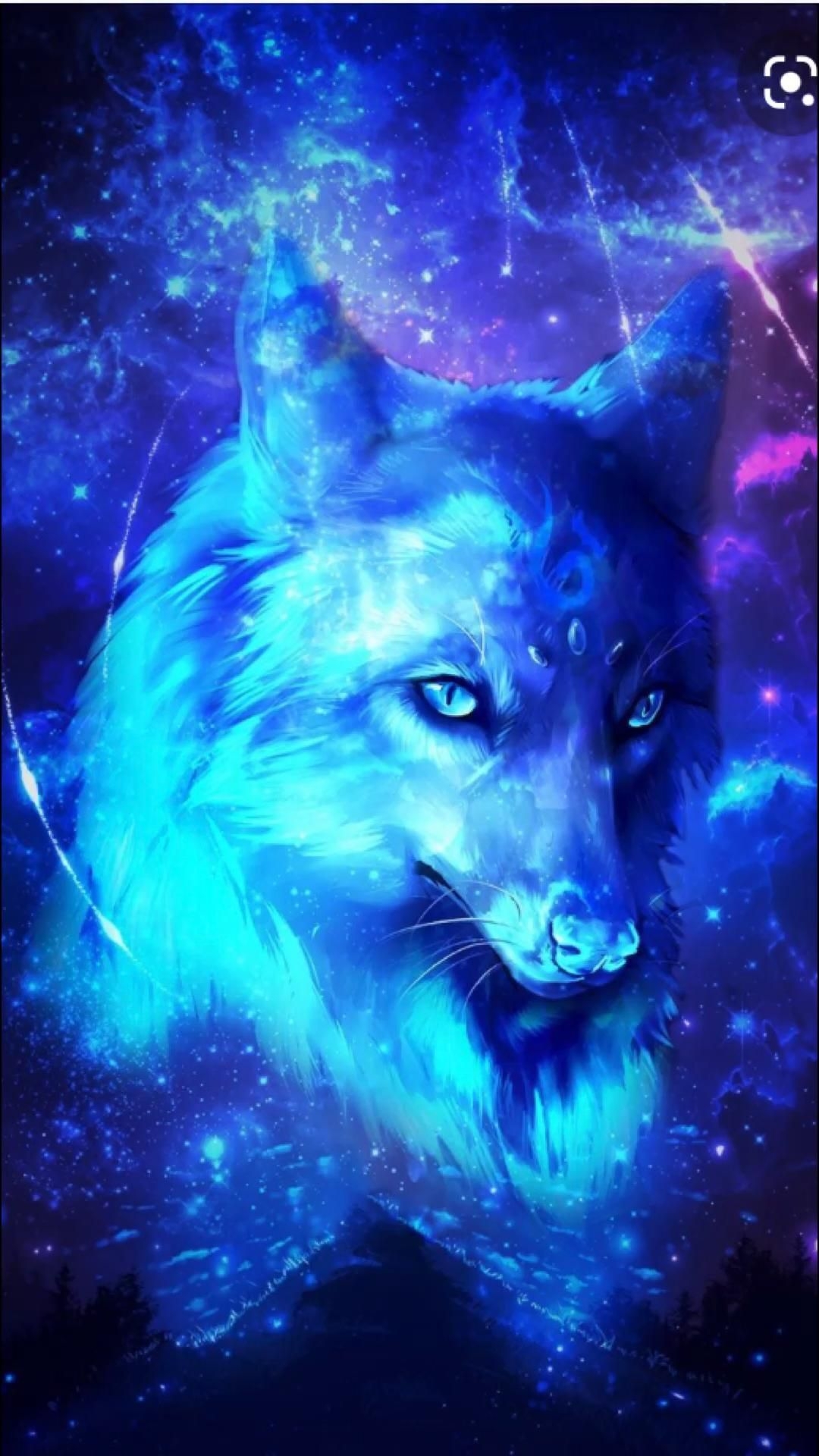 1080x1920 Wallpaper and art. Beautiful wolves, Galaxy wolf, Wolf spirit animal, Phone