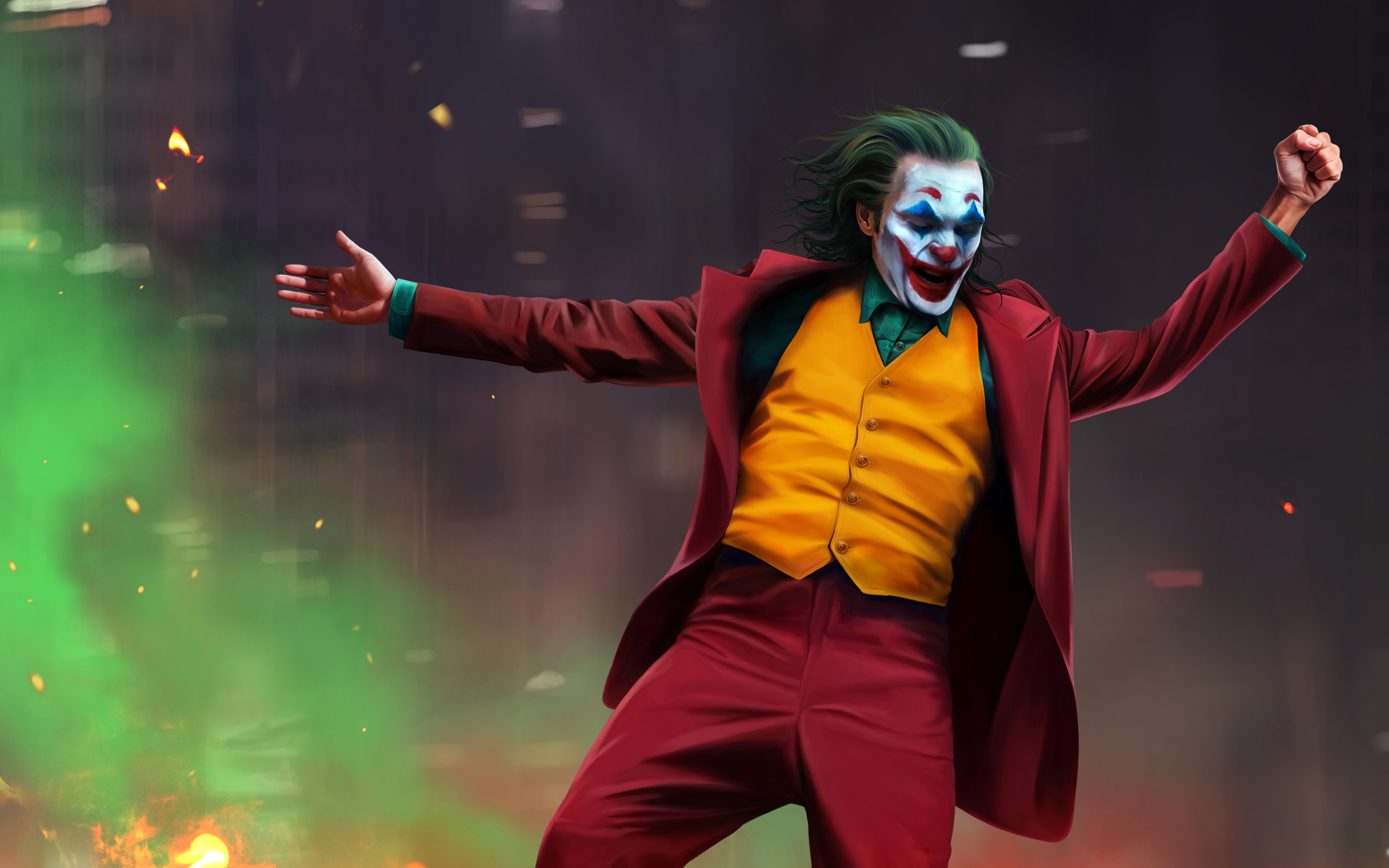 3840x2400 Joker Wallpaper 4k Ultra HD, Desktop